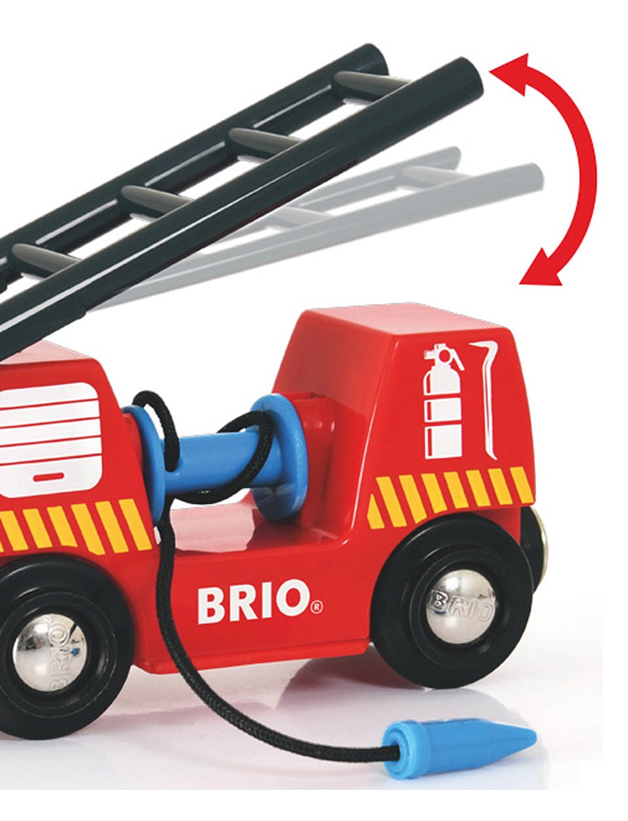 BRIO - Räddningståg - brandbilar - multi coloured - 3