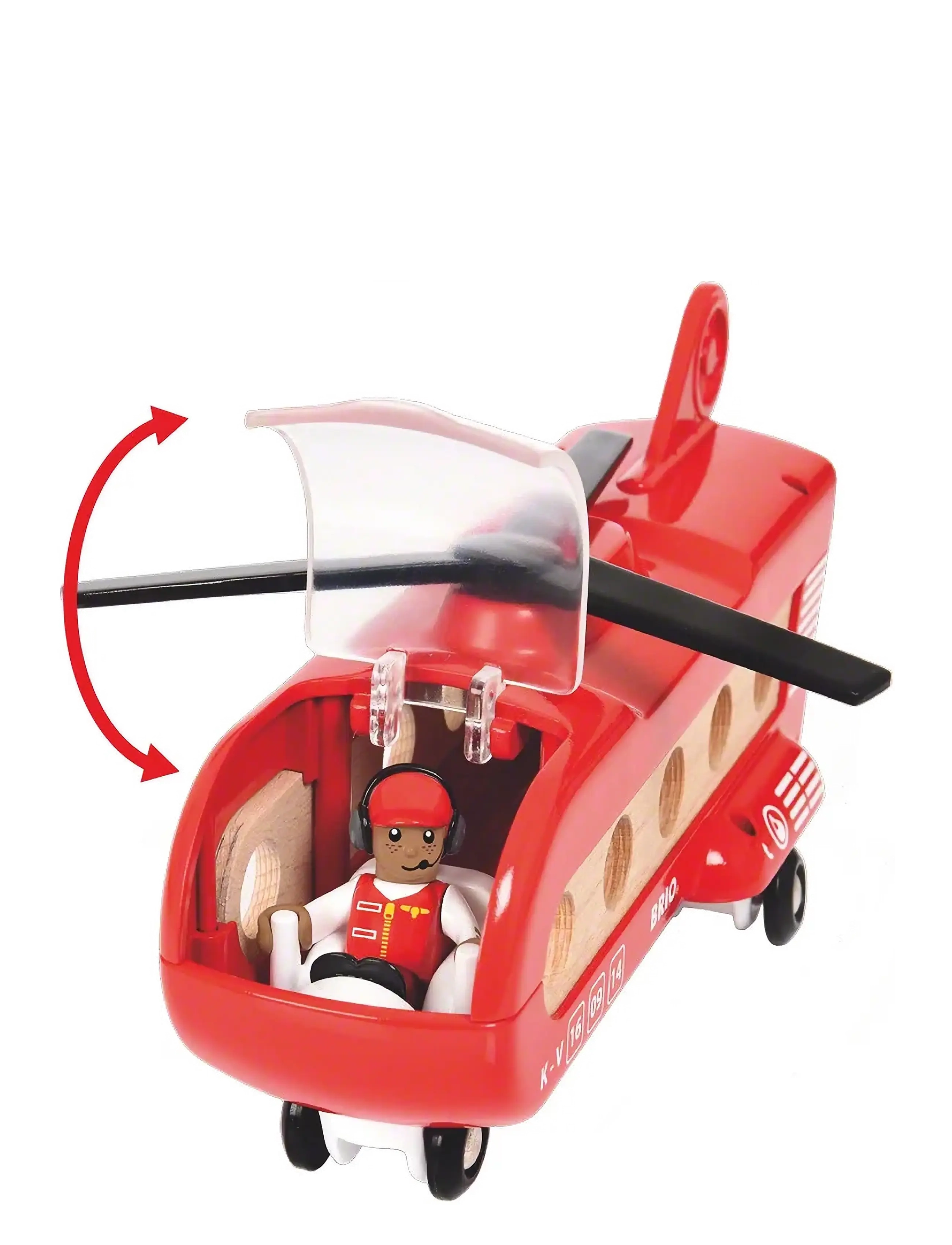 BRIO - BRIO 33886 Fragthelikopter - fly - multi coloured - 1