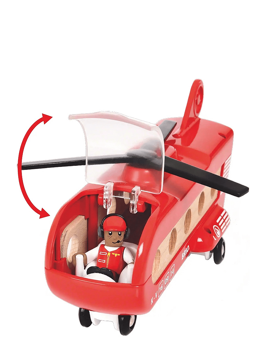 BRIO - Transporthelikopter - flugvélar - multi coloured - 1