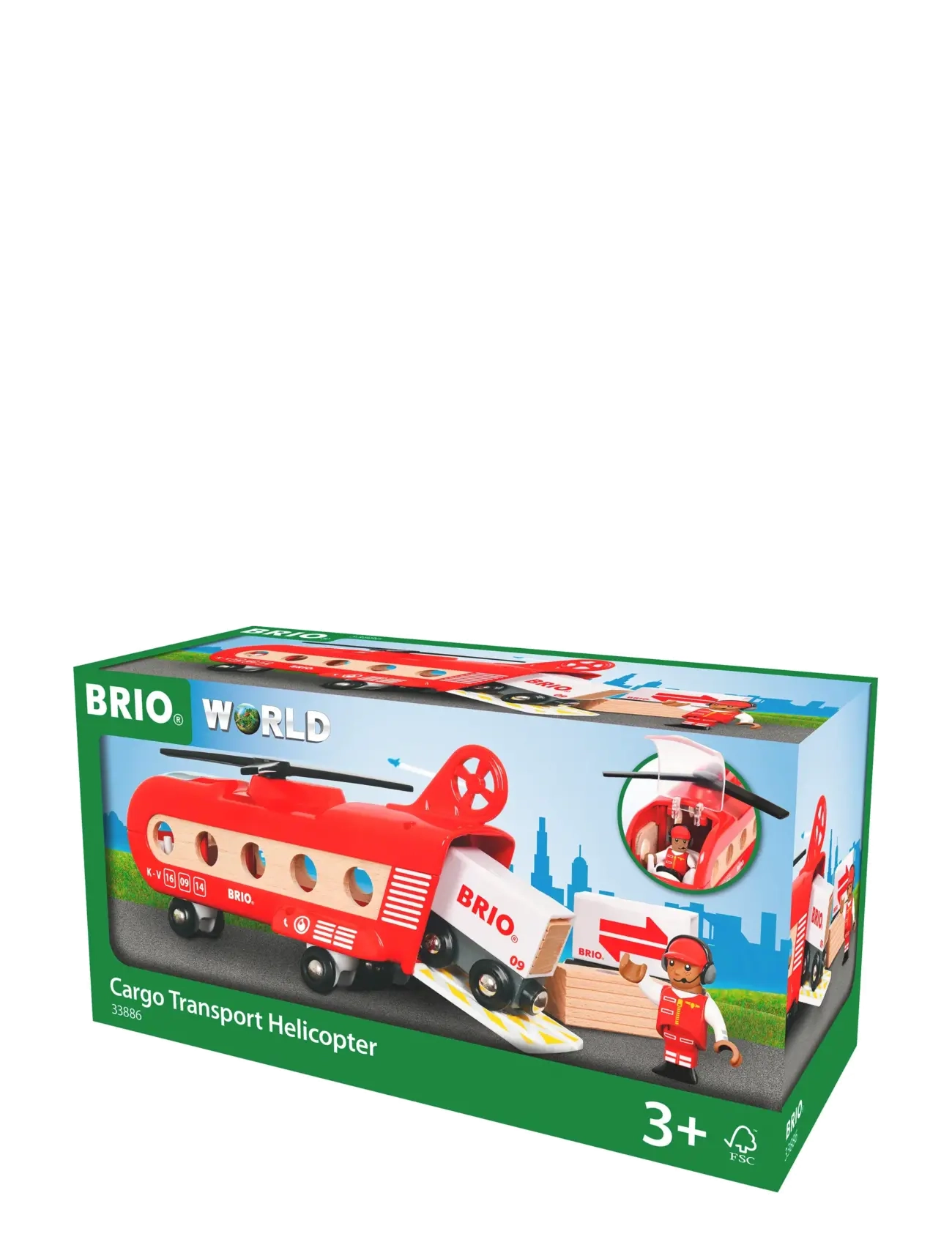 BRIO - BRIO 33886 Fragthelikopter - fly - multi coloured - 4