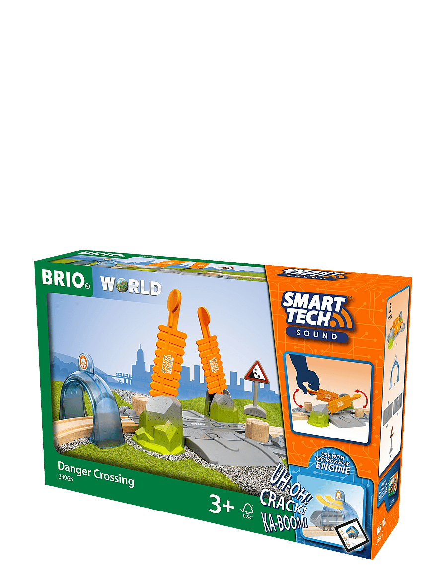 BRIO - Danger Crossing (Smart Tech Sound) - lestarteinar - multi coloured - 2