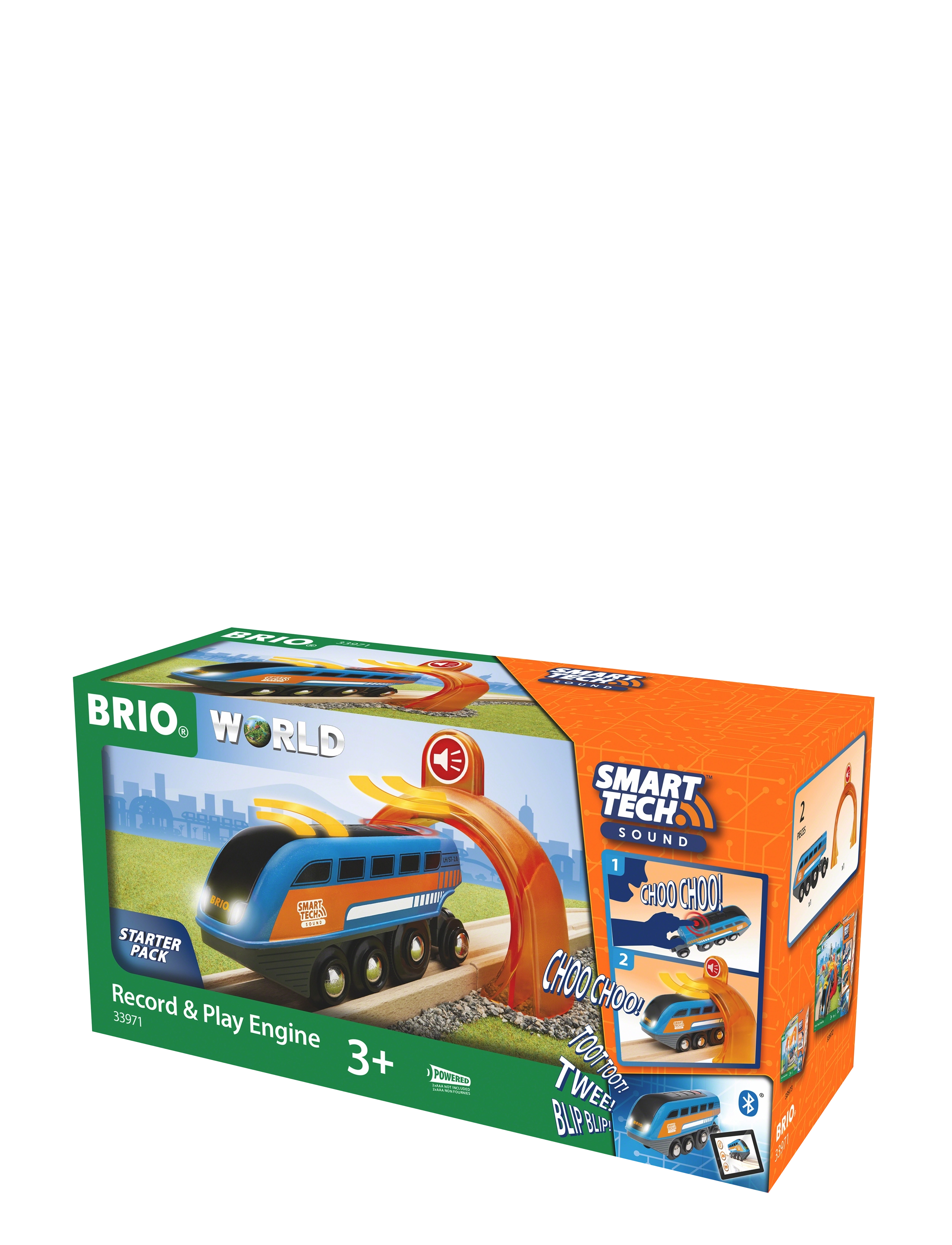 BRIO - Smart Tech Sound Record &amp Play lok - tågbanor - multi coloured - 2