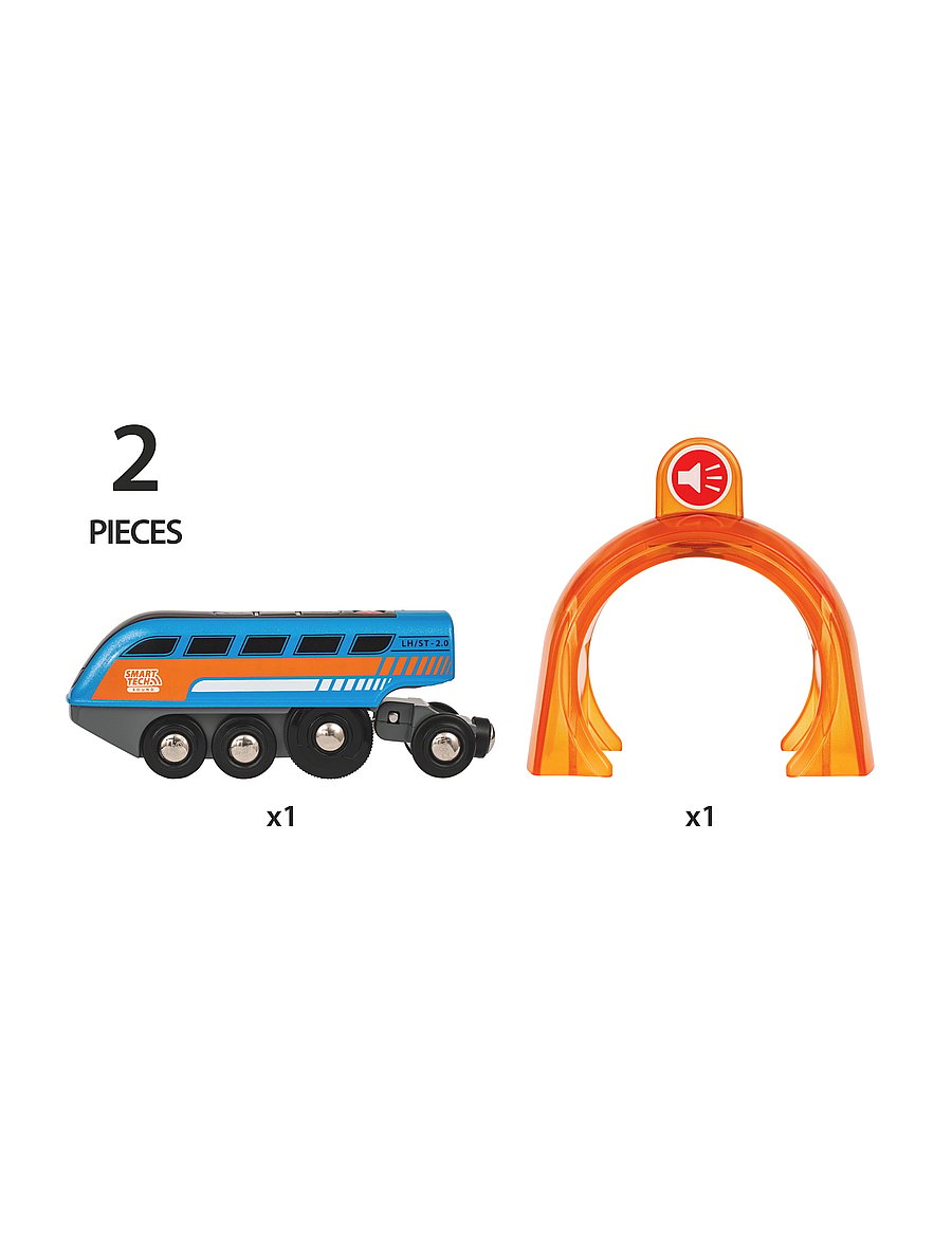 BRIO - BRIO 33971 Smart Tech Sound Lokomotiv med lydoptager - togbaner - multi coloured - 3