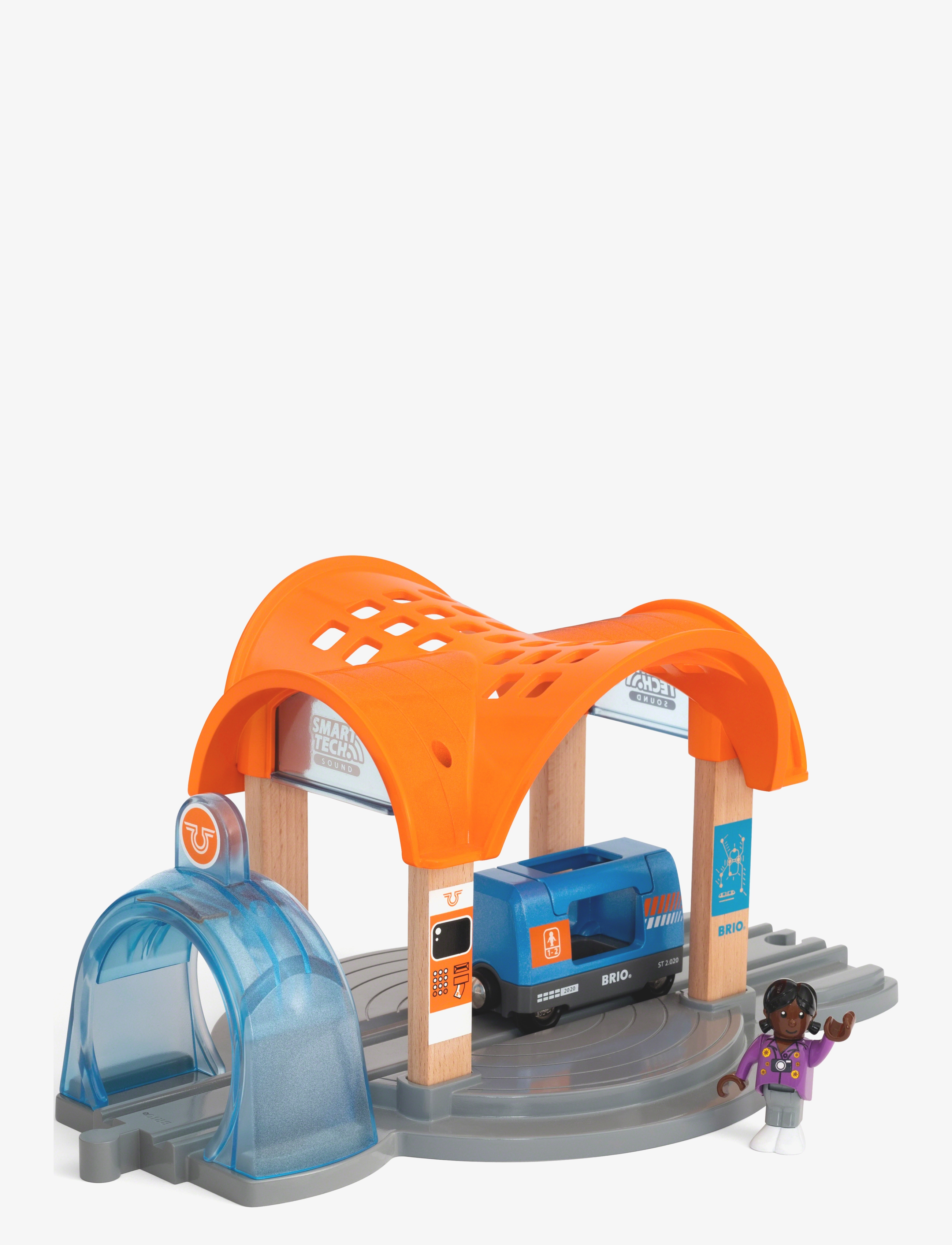 BRIO BRIO 33973 Smart Tech Sound Action tunnel station - Legetøj - MULTI COLOURED / multi