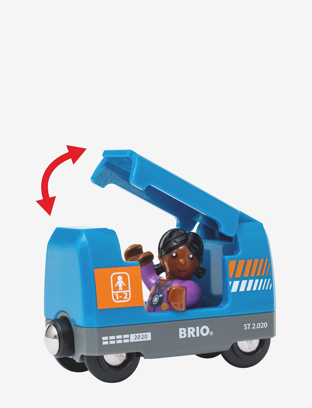 BRIO - BRIO 33973 Smart Tech Sound Action tunnel station - togbaner - multi coloured - 1