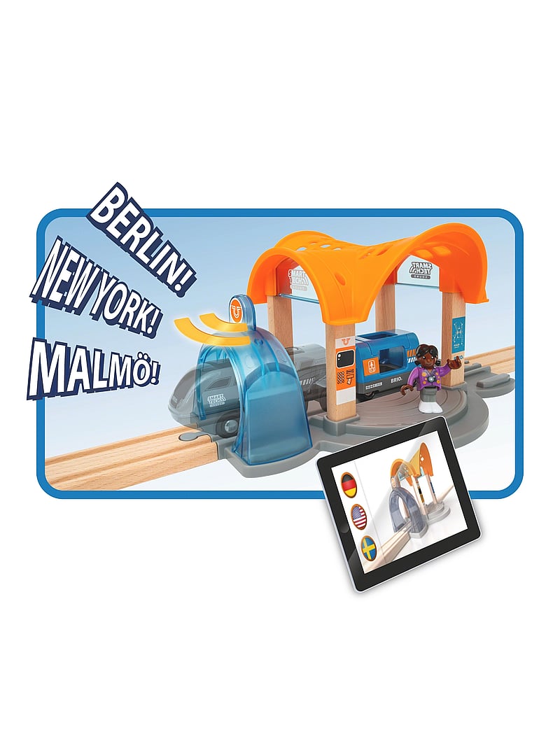 BRIO - Smart Tech Sound Action tunnelstation - lestarteinar - multi coloured - 4