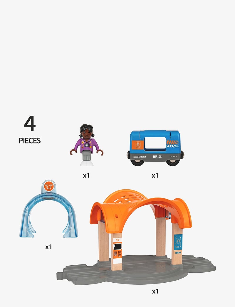 BRIO - Smart Tech Sound Action tunnelstation - lestarteinar - multi coloured - 3