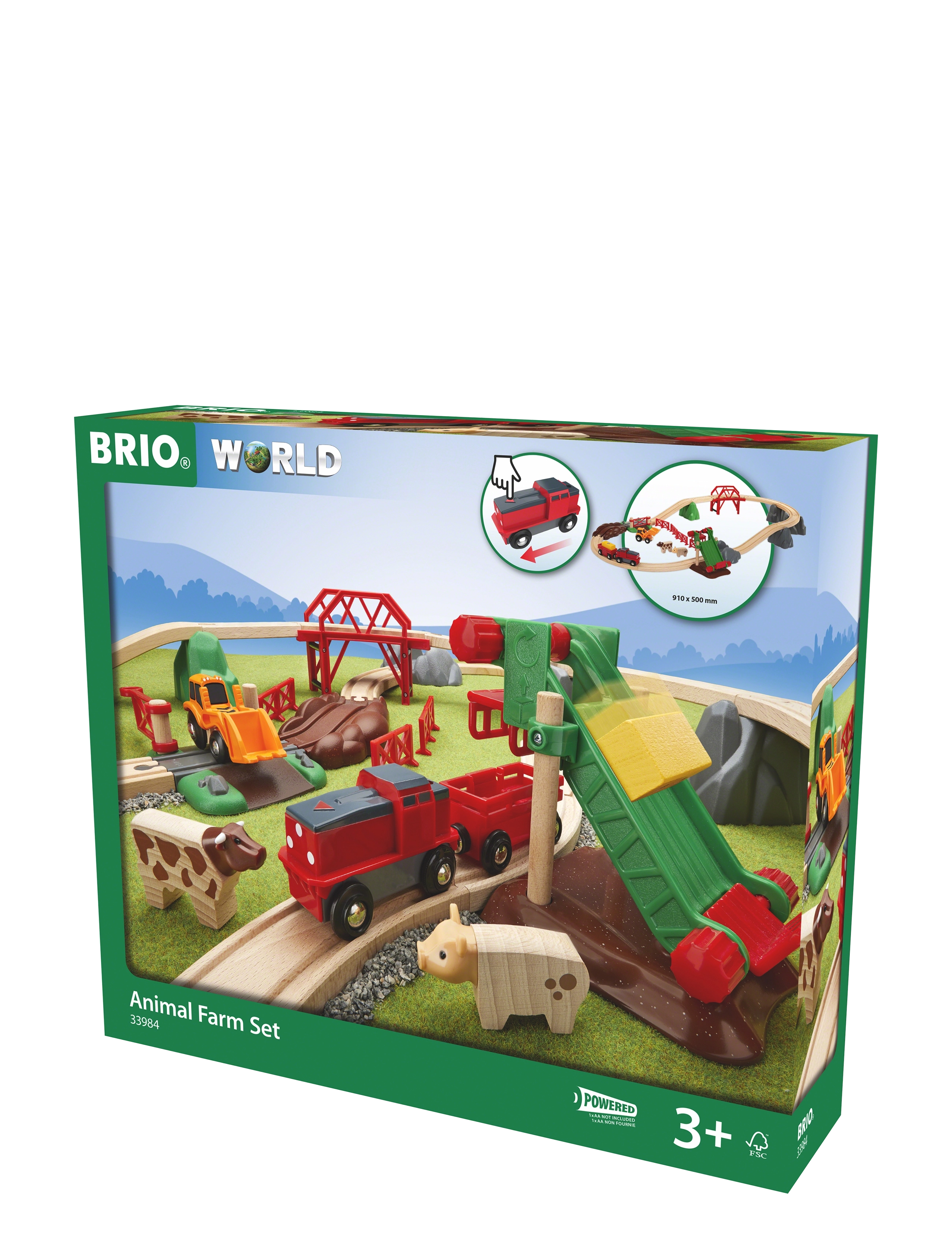 BRIO - Bondgårdsset med djur - leikfangasett - multi coloured - 2