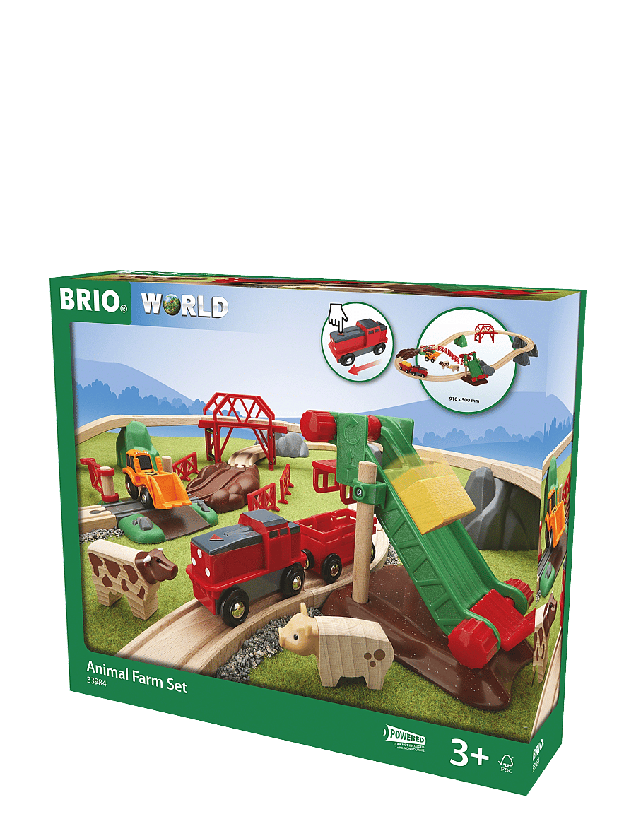 BRIO - Bondgårdsset med djur - leikfangasett - multi coloured - 2