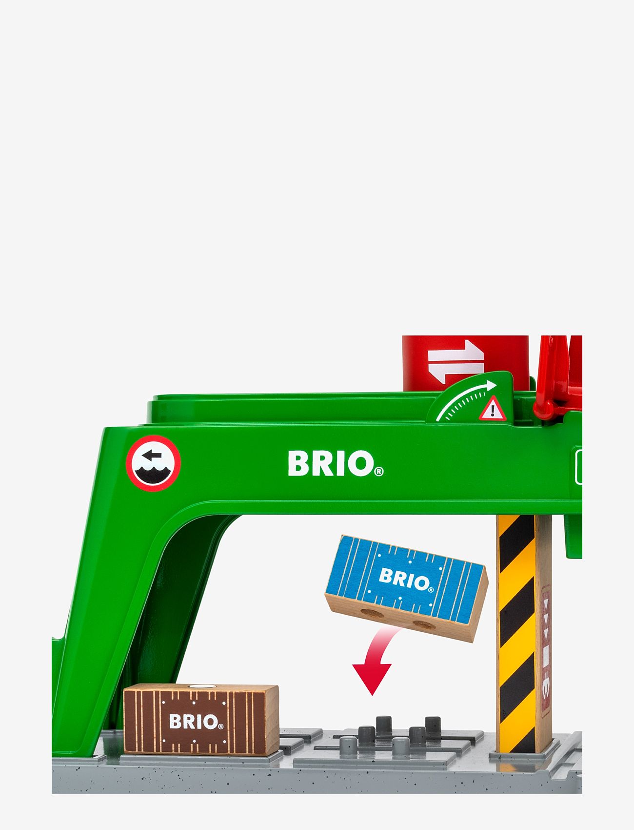 BRIO - Container Crane - multi coloured - 4