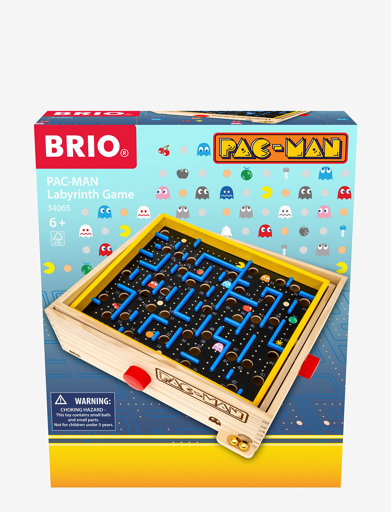 BRIO - PAC-MAN Labyrintspil - board games - multi coloured - 2