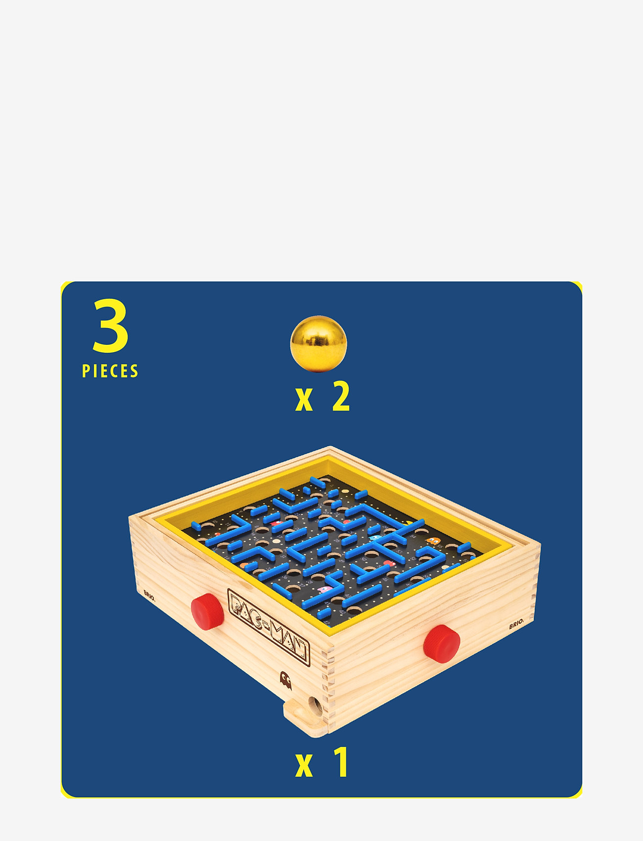 BRIO - PAC-MAN Labyrintspil - board games - multi coloured - 3