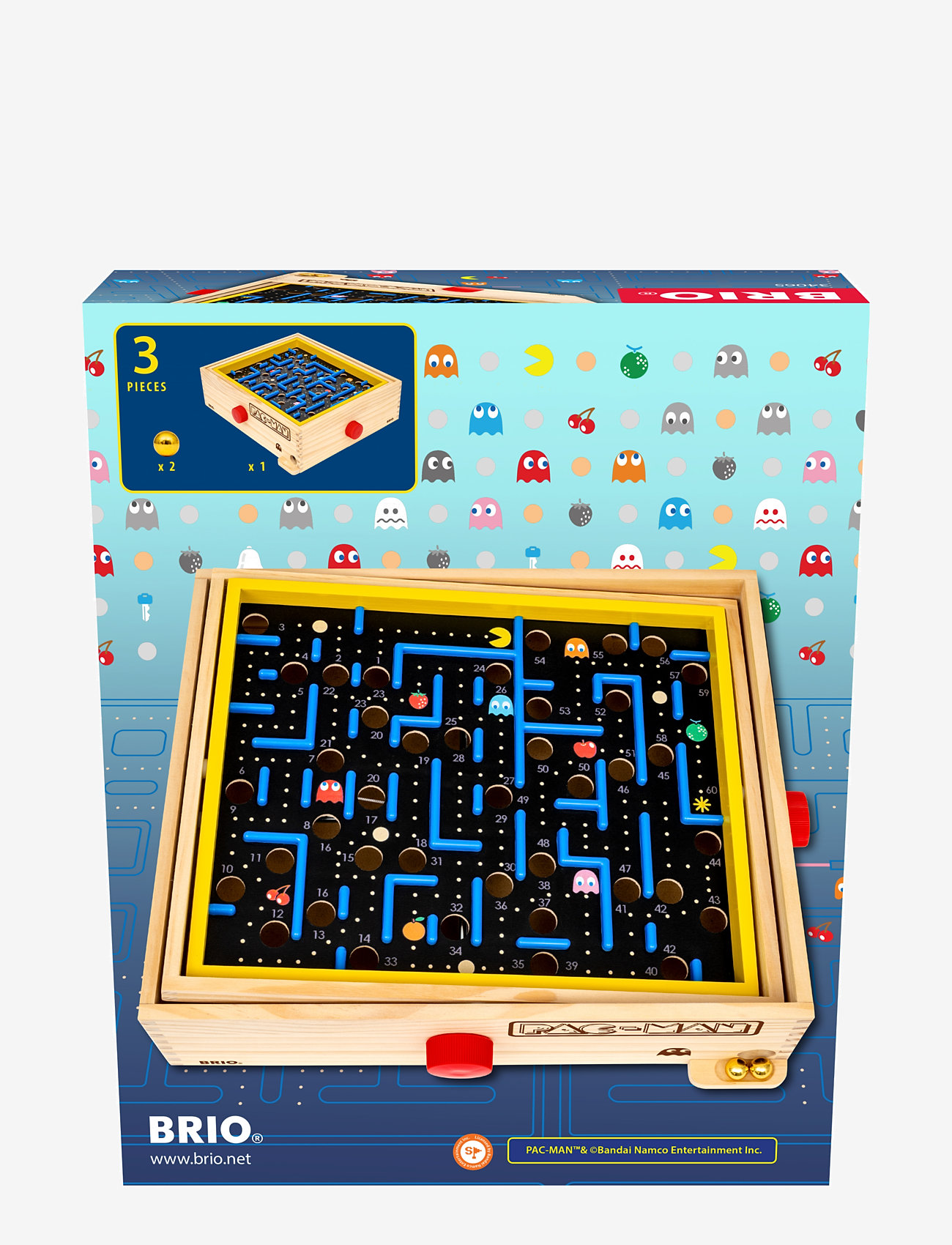 BRIO - PAC-MAN Labyrintspil - board games - multi coloured - 4