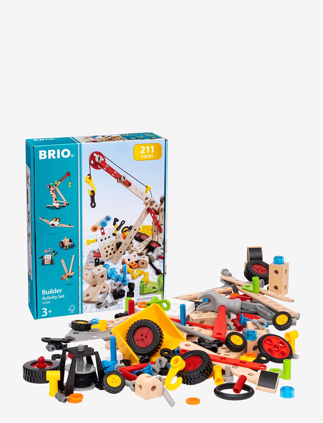BRIO - BRIO 34588 Builder Aktivitetssæt - byggesæt - multi coloured - 0