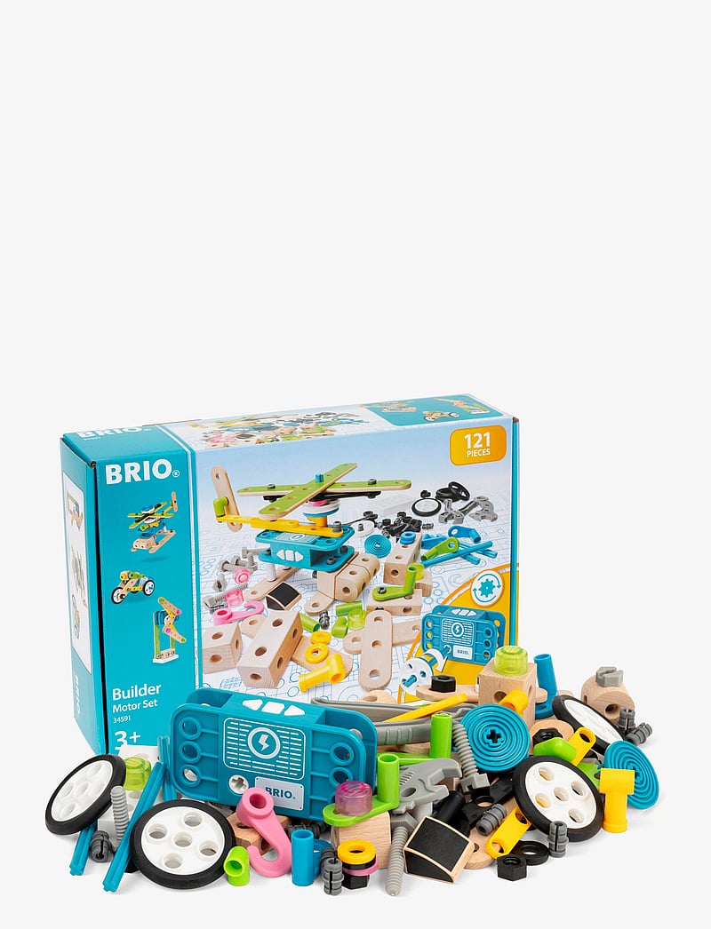BRIO - Builder Motor Set - kubbasett - multi coloured - 2
