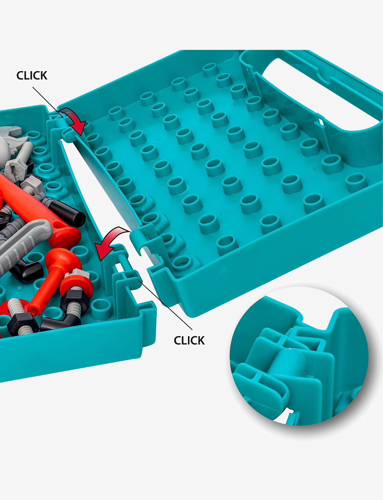 BRIO - Builder Work Bench - byggsatser - multi coloured - 2