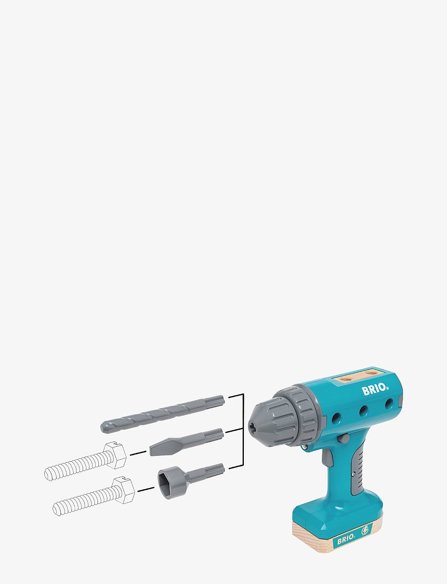 BRIO - BRIO 34600 Builder, Power Screwdriver - legetøjsværktøj - multi coloured - 3