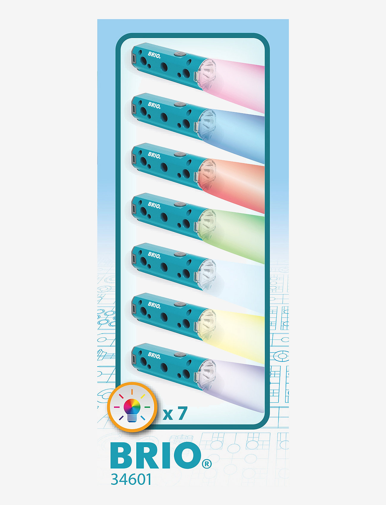 BRIO - BRIO 34601 Builder, Flashlight - legetøjsværktøj - multi coloured - 2