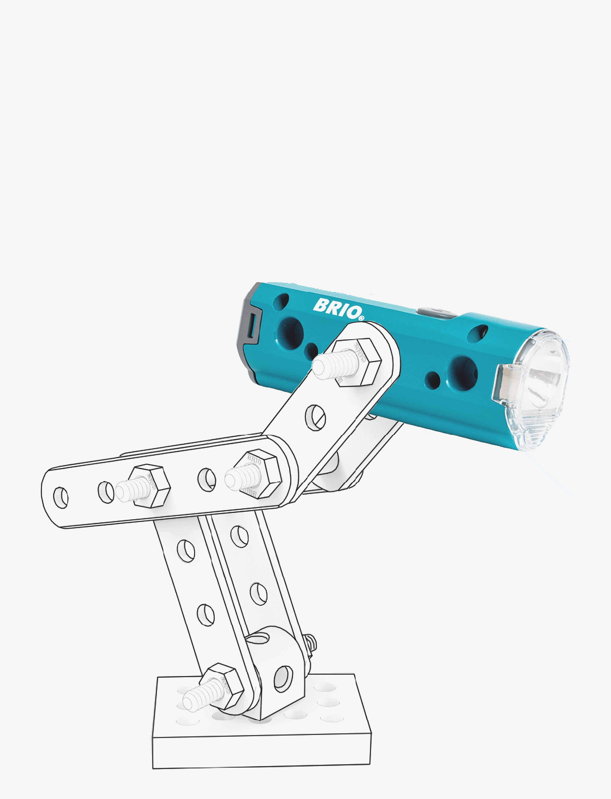 BRIO - BRIO 34601 Builder, Flashlight - legetøjsværktøj - multi coloured - 4