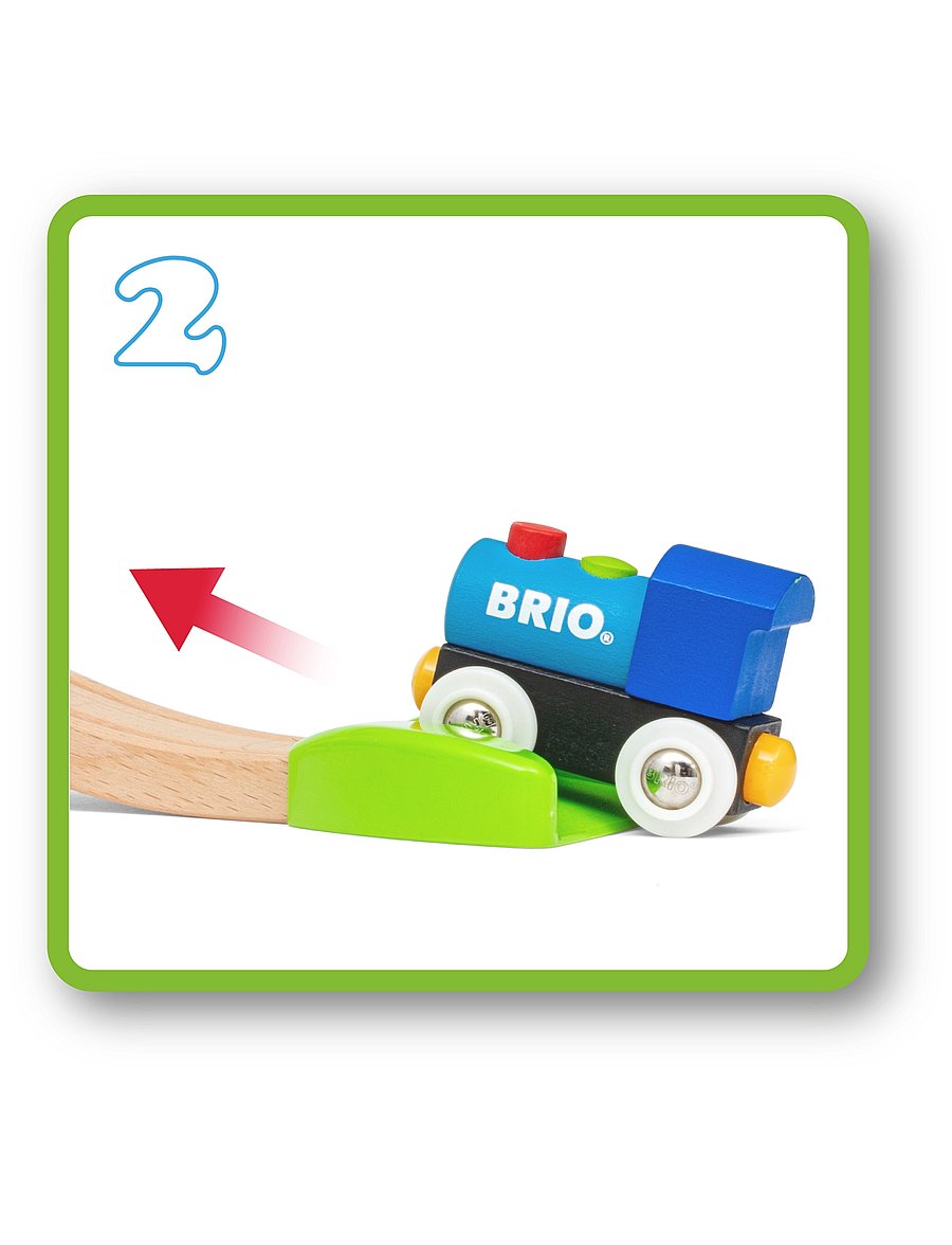 BRIO - My First Railway Light Up Rainbow Set - tågbanor - multi coloured - 4