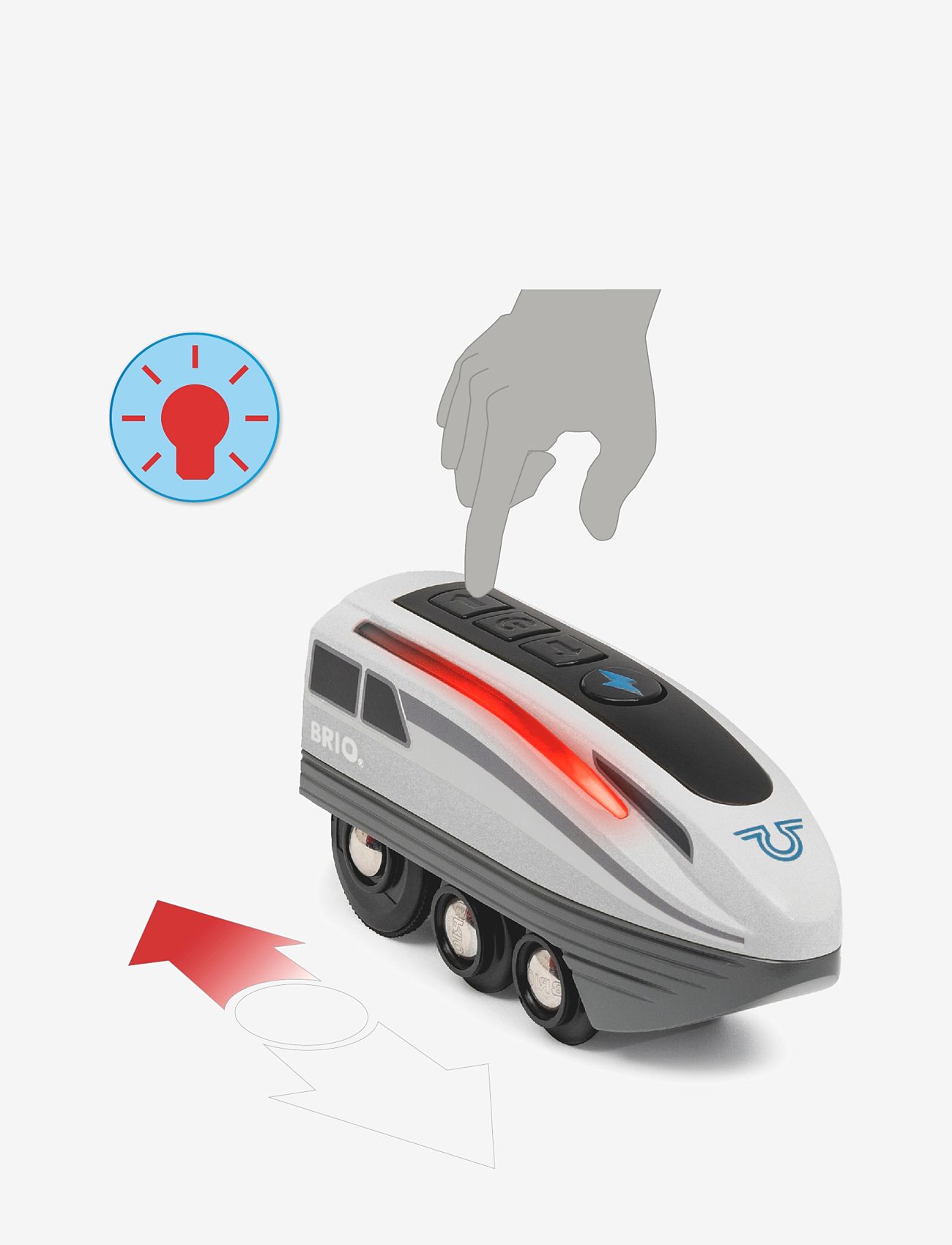 BRIO - BRIO 36003 Turbo Train - tog - multi coloured - 2