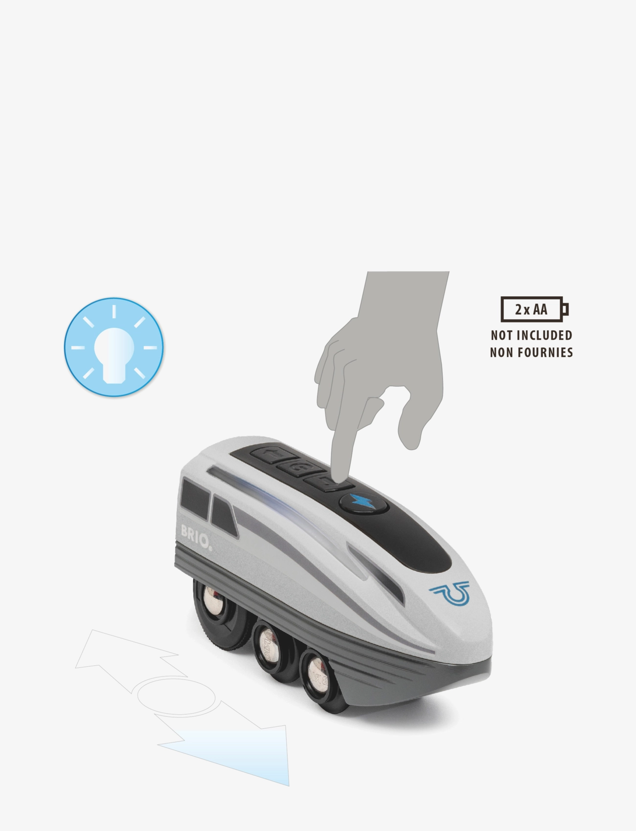 BRIO - Turbojuna - junat - multi coloured - 3