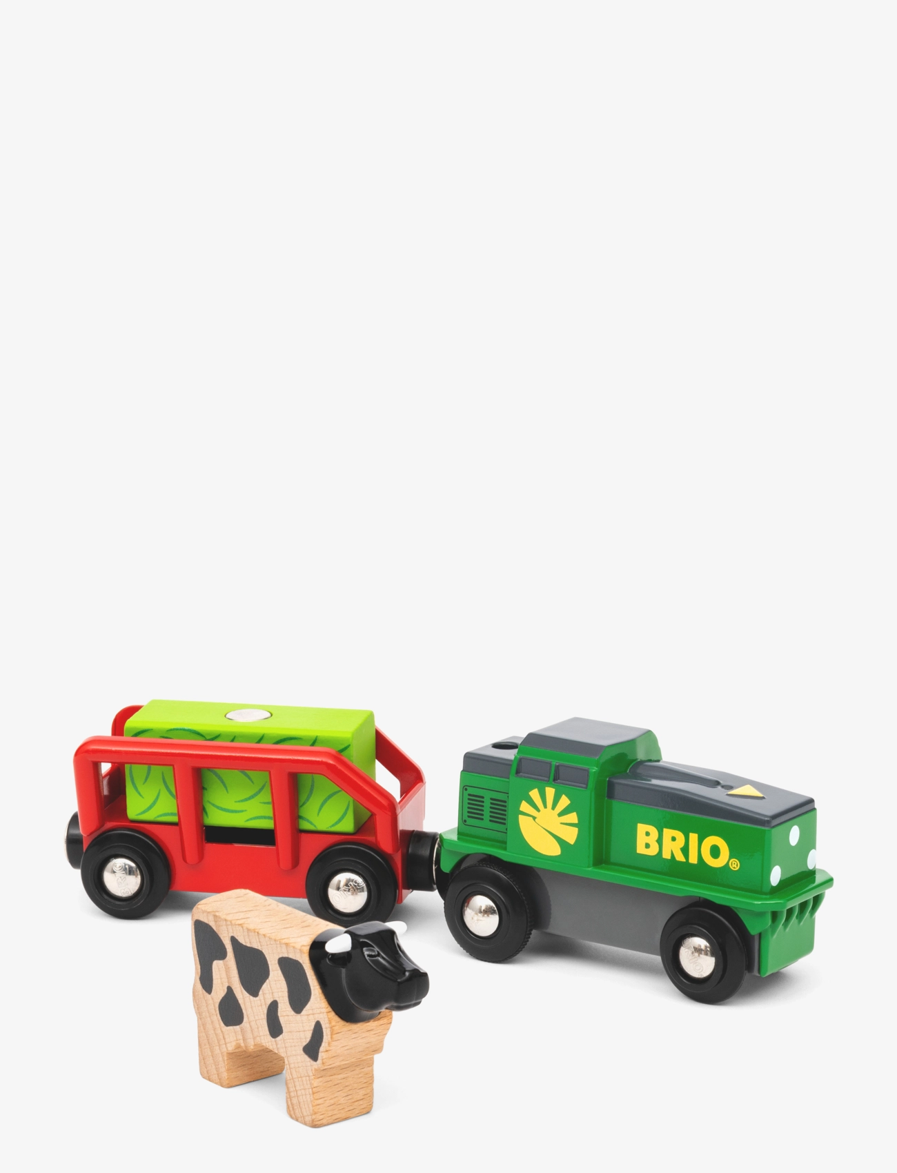 BRIO 36018 Farm Battery Train, Børn, Trains, Multi/mønstret, Str: ONE SIZE