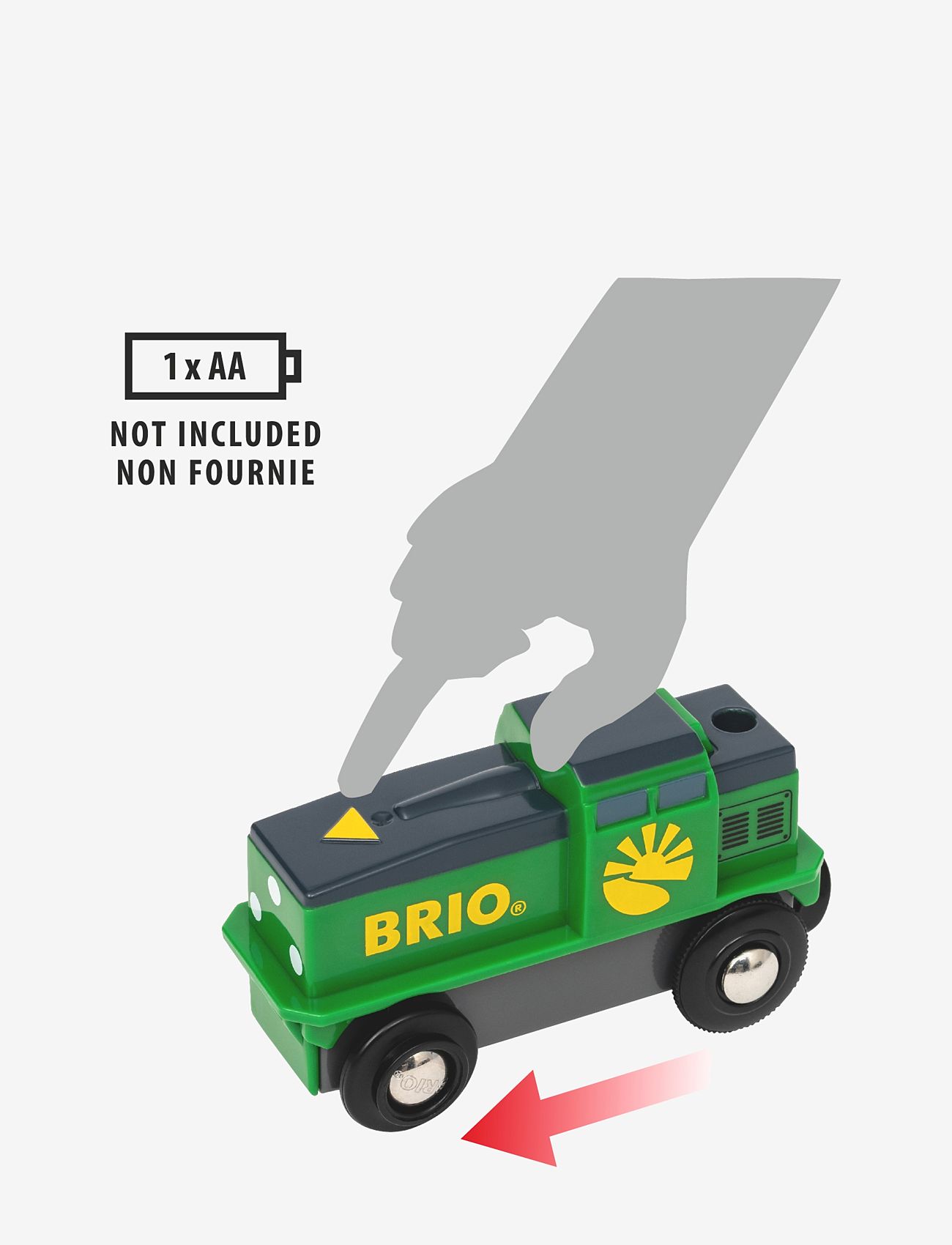 BRIO - BRIO 36018 Farm Battery Train - tog - multi coloured - 2