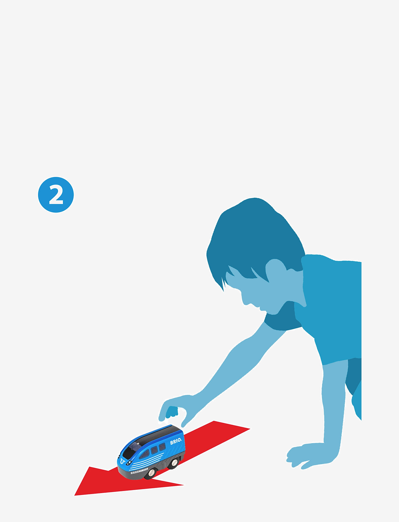 BRIO - Pull Back-tåg - tåg - multi coloured - 3