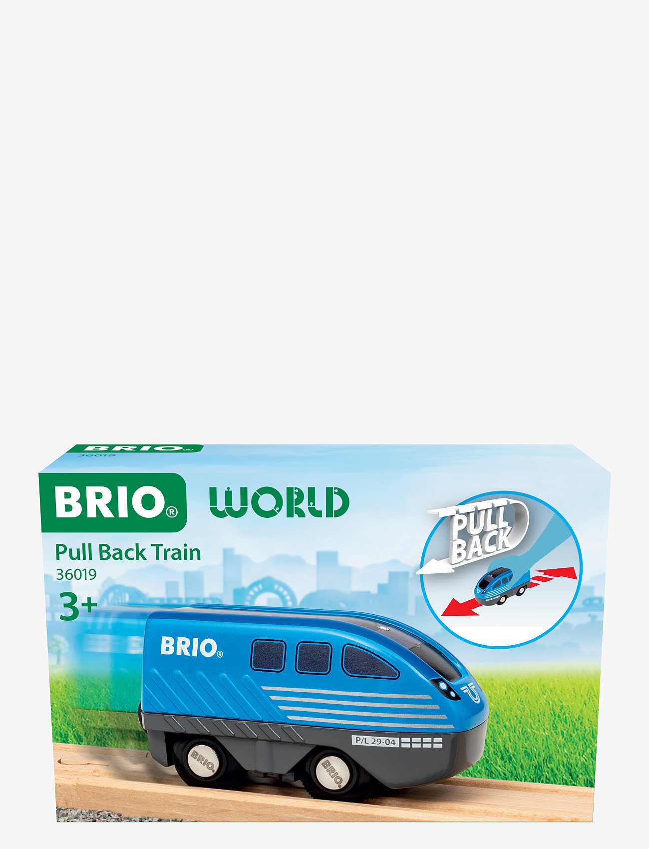 BRIO - Pull Back-tåg - tåg - multi coloured - 5