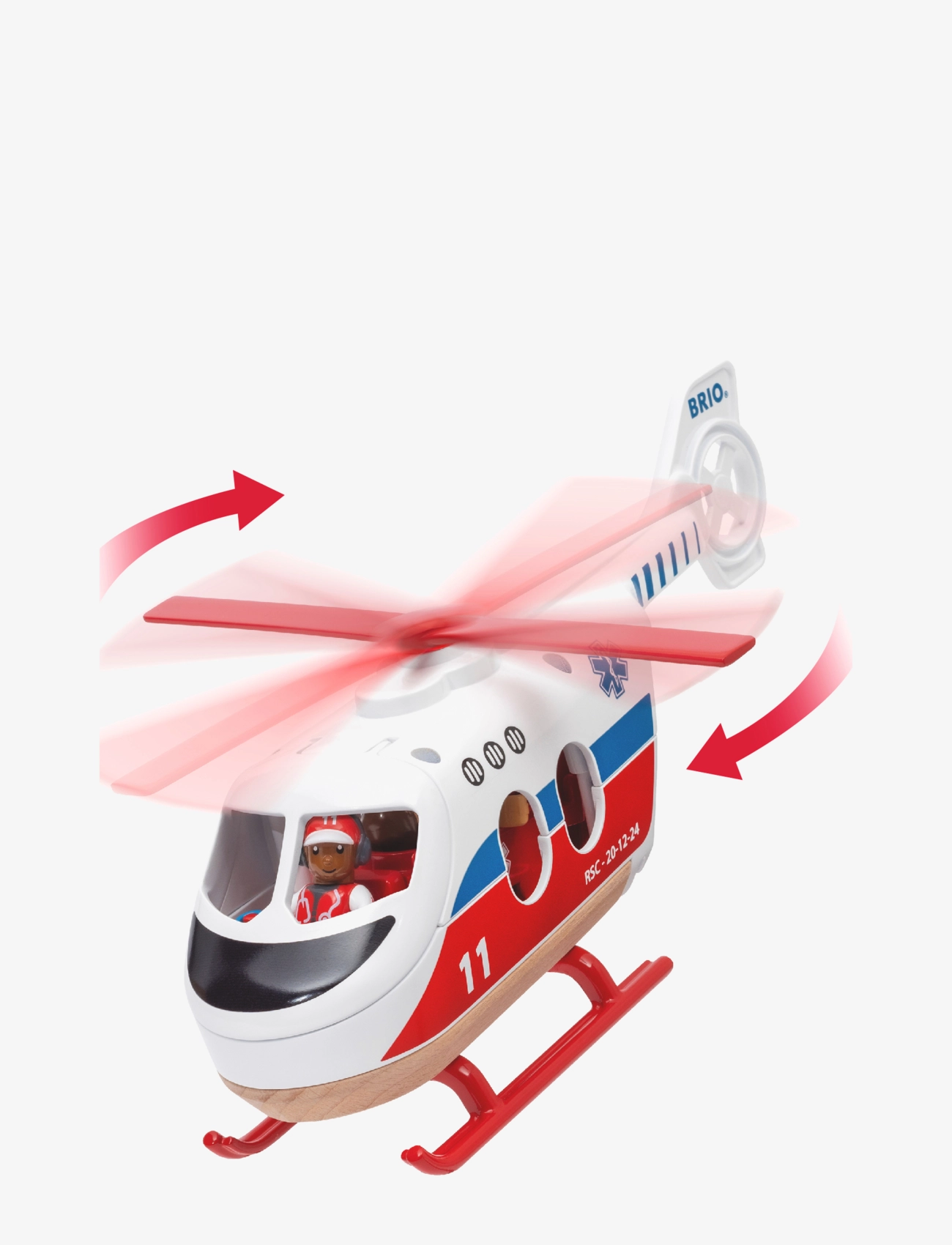 BRIO - Rescue Helicopter - flygplan - multi coloured - 3