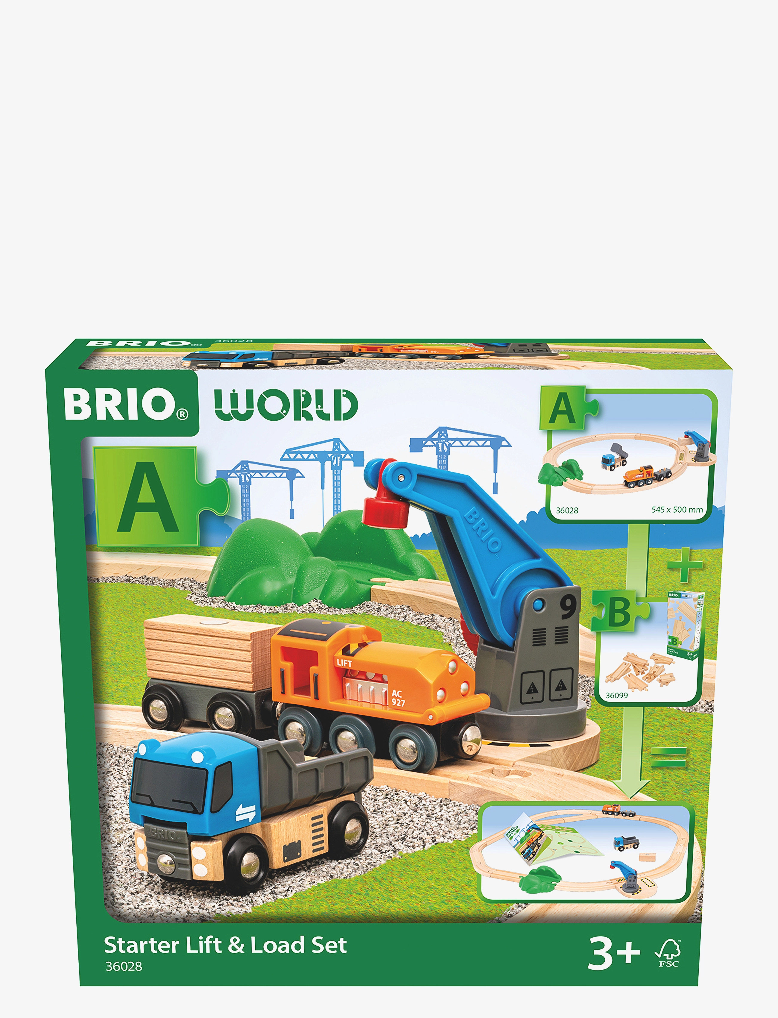 BRIO - Startsett Løft og last - bilbaner - multi coloured - 3
