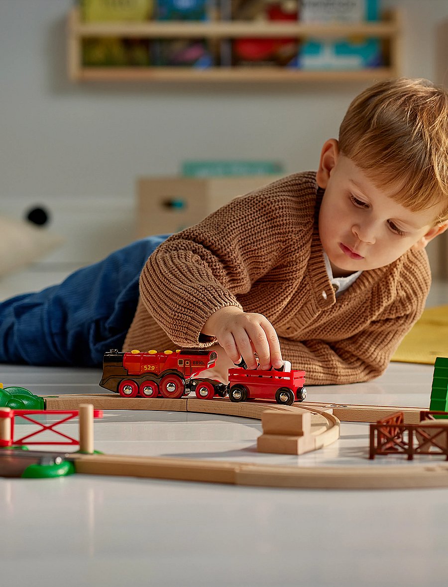 BRIO - Mighty Red Train Set - lestarteinar - multi coloured - 0