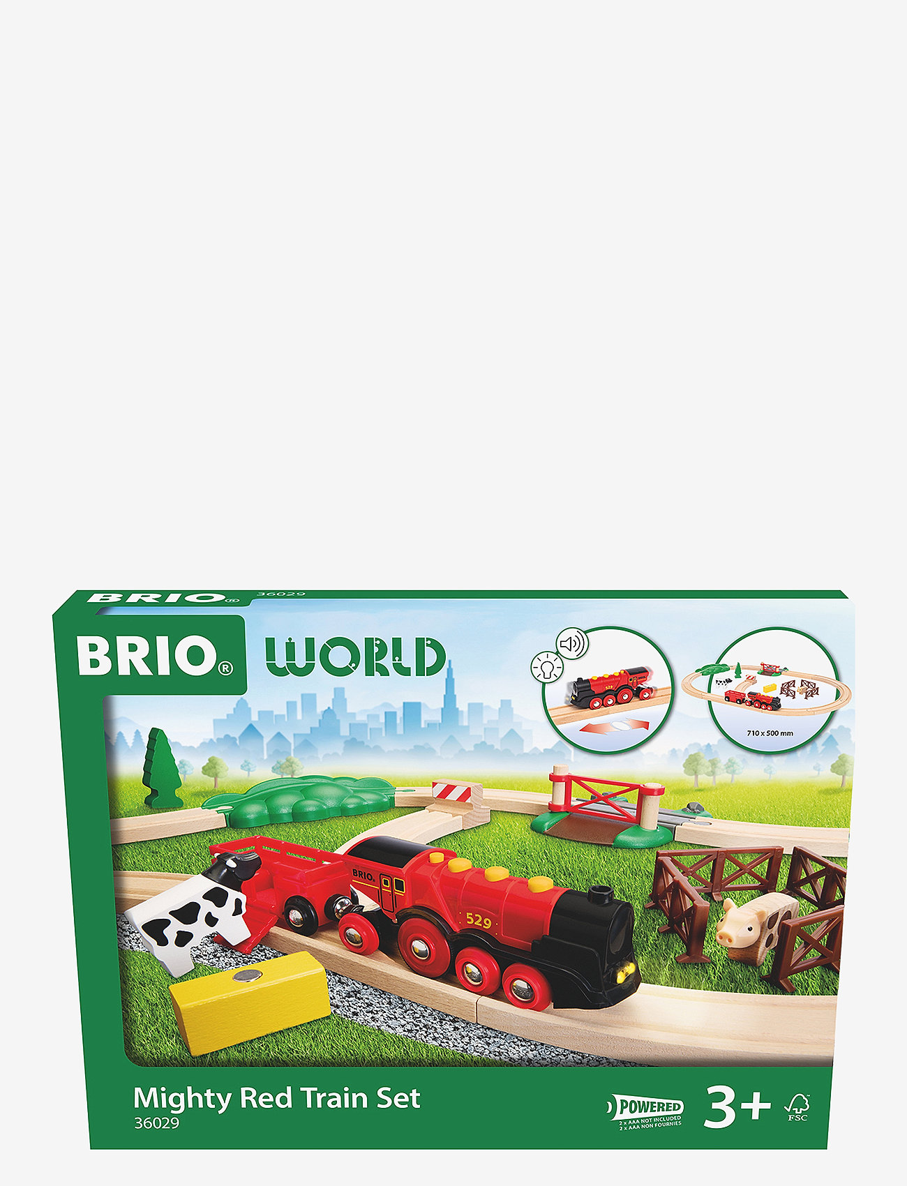 BRIO - Togsæt Mighty Red Train Set - multi coloured - 3