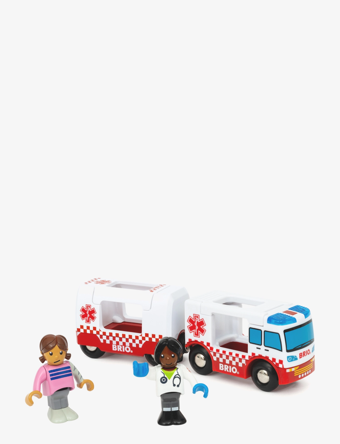 BRIO Redningsambulance, Børn, Trains, Multi/mønstret, Str: ONE SIZE