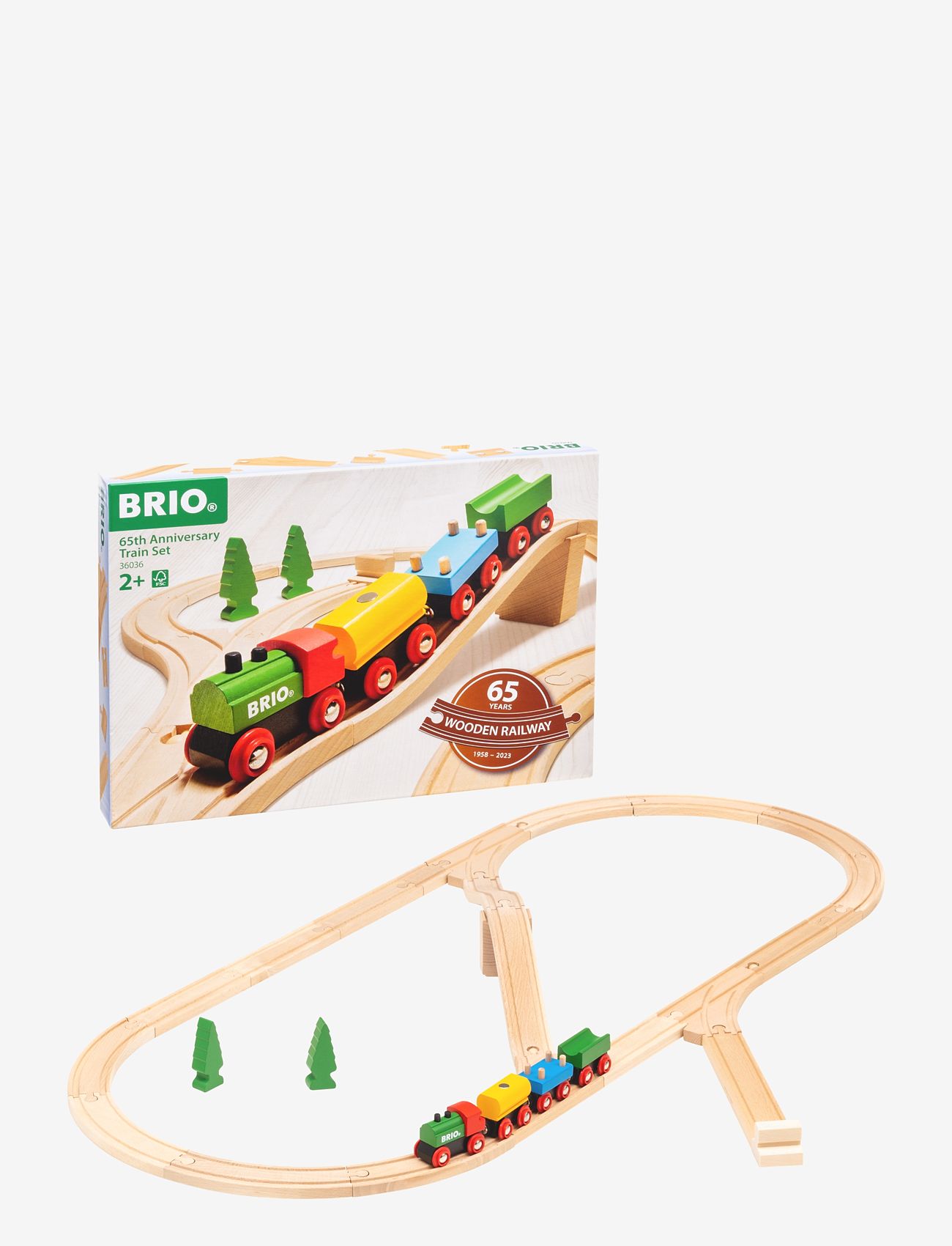 BRIO - Junasetti 65 vuotta, juhlaversio - multi coloured - 0
