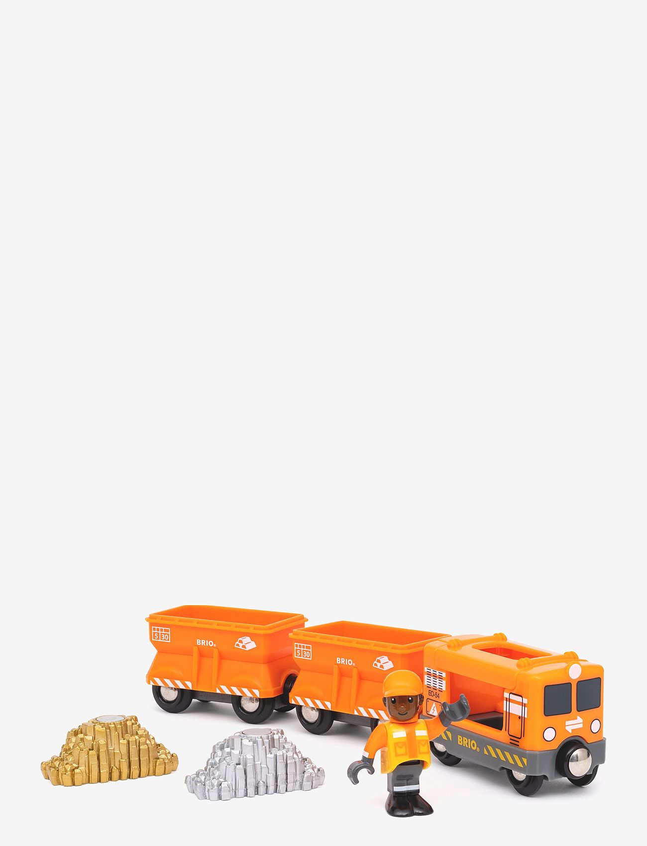 BRIO - Godståg - tåg - orange - 0