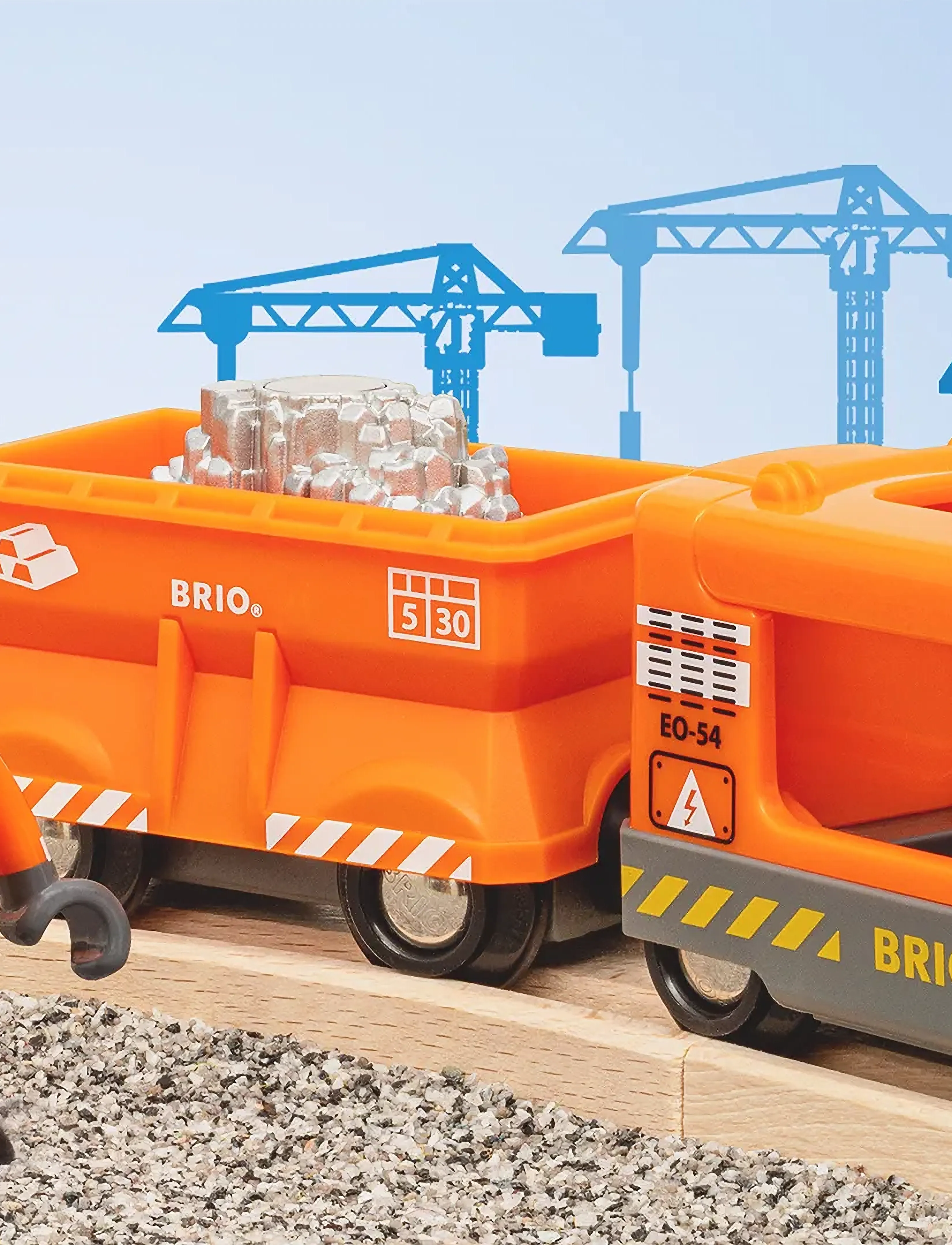 BRIO Fragttog, Børn, Trains, Multi/mønstret, Str: ONE SIZE