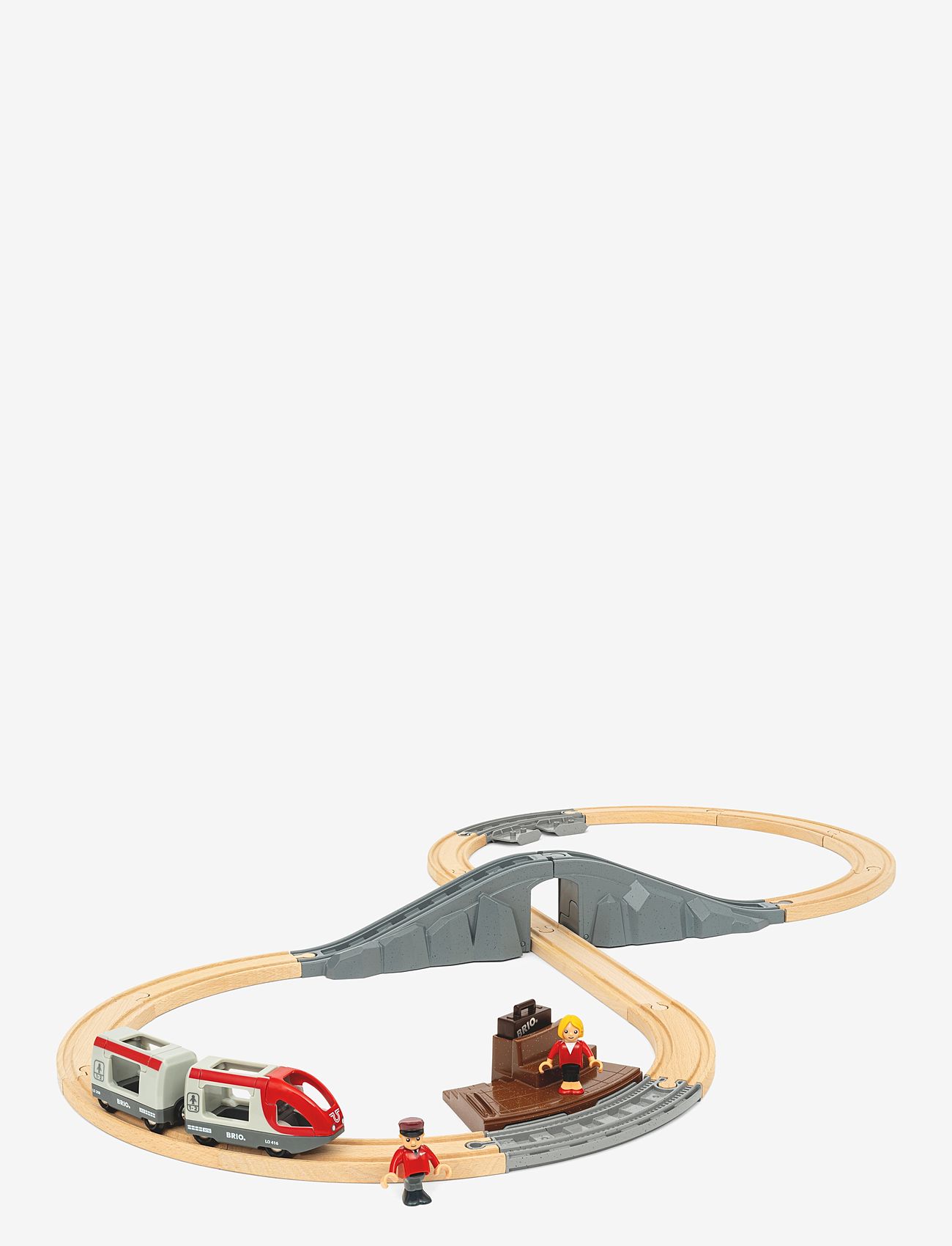 BRIO - Startset med passagerartåg - tågbanor - multi coloured - 0