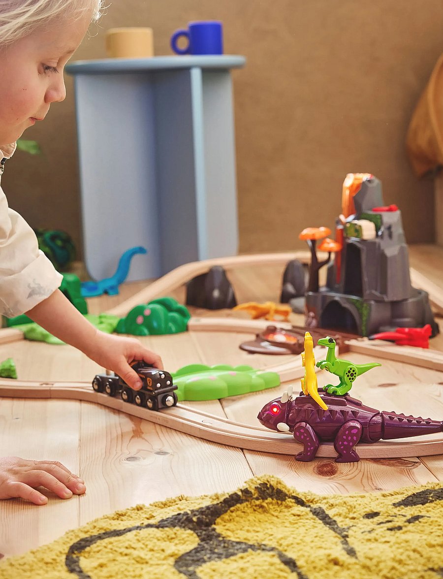 BRIO - Dinosaur Attack Legesæt - dyr - multi coloured - 0