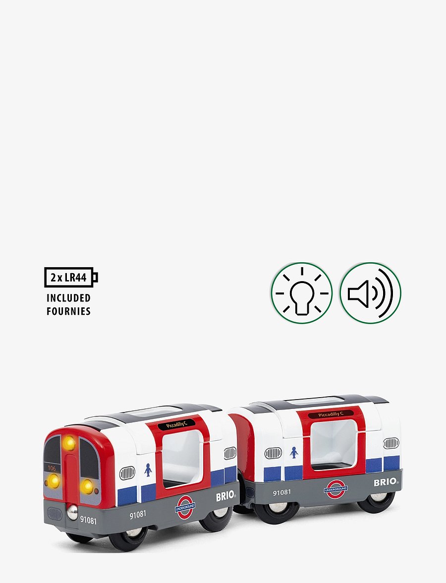 BRIO - T-banetoget i London - tog - multi coloured - 5