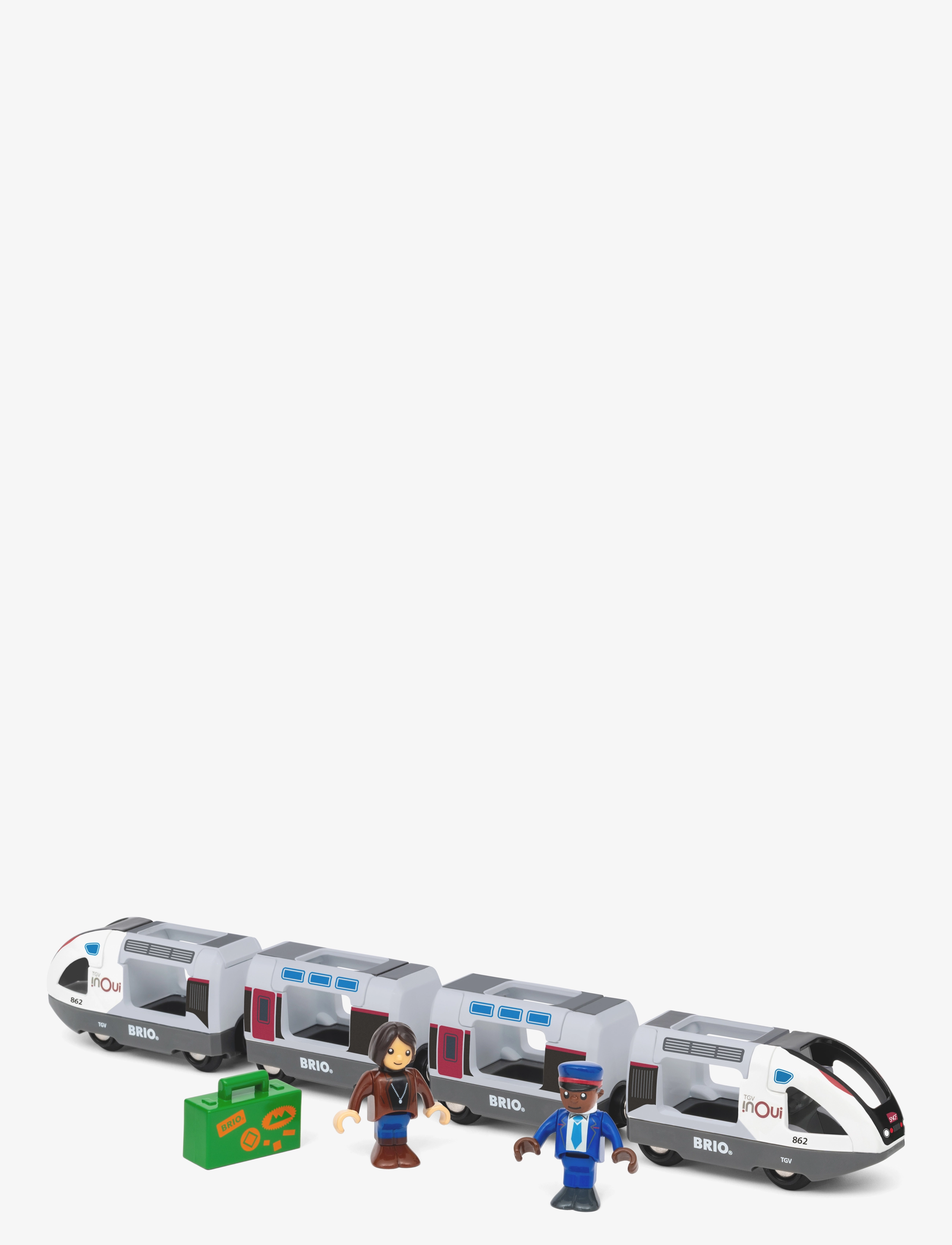 BRIO TGV High-Speed Train (Trains of the world) - 4 for 3 - MULTI COLOURED / multi