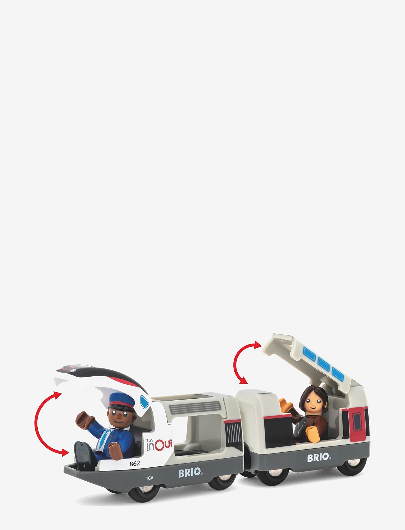 BRIO - TGV High-Speed Train (Trains of the world) - tåg - multi coloured - 2