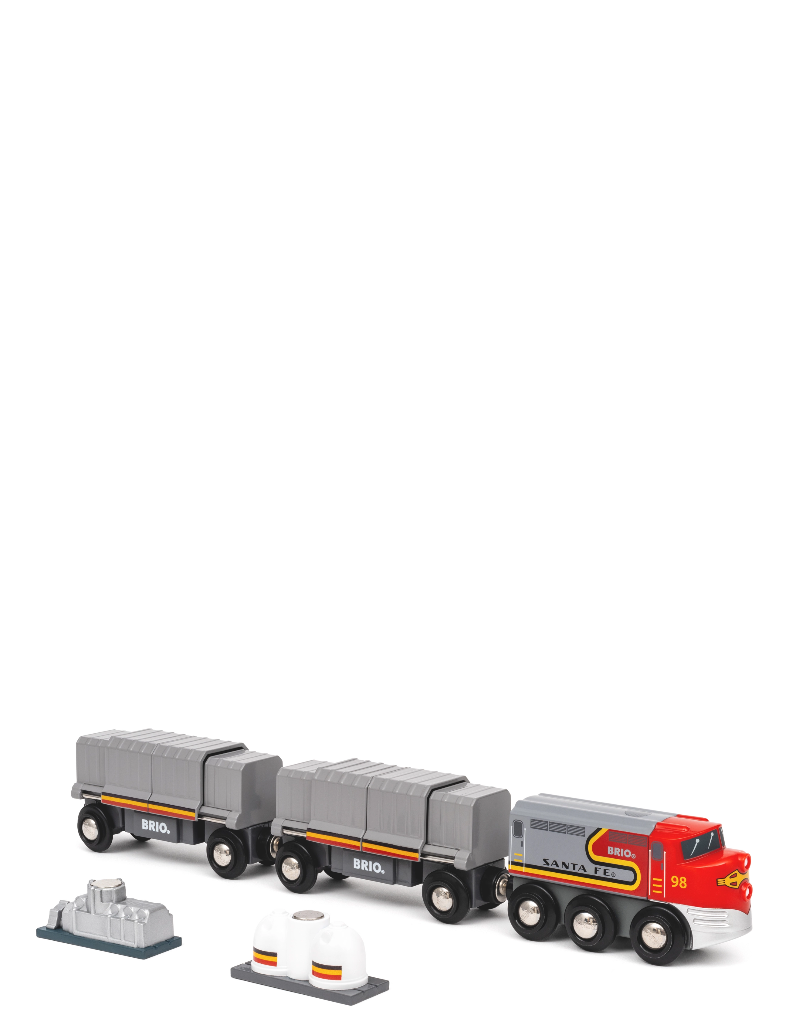 BRIO Santa Fe-tåg (Trains of the world) - 4 for 3 - MULTI COLOURED / multi