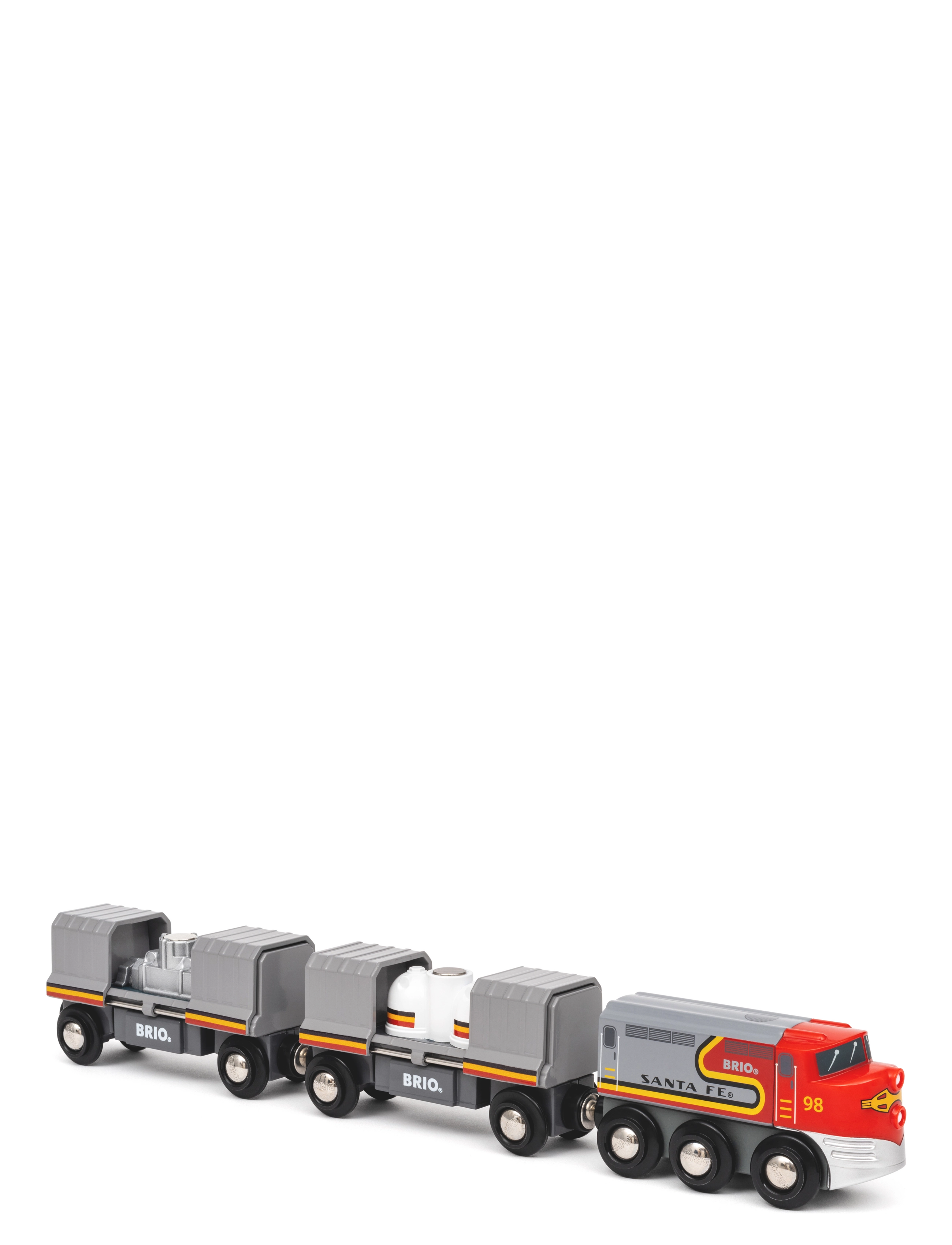 BRIO - Santa Fe Train (Trains of the World) - lestir - multi coloured - 1