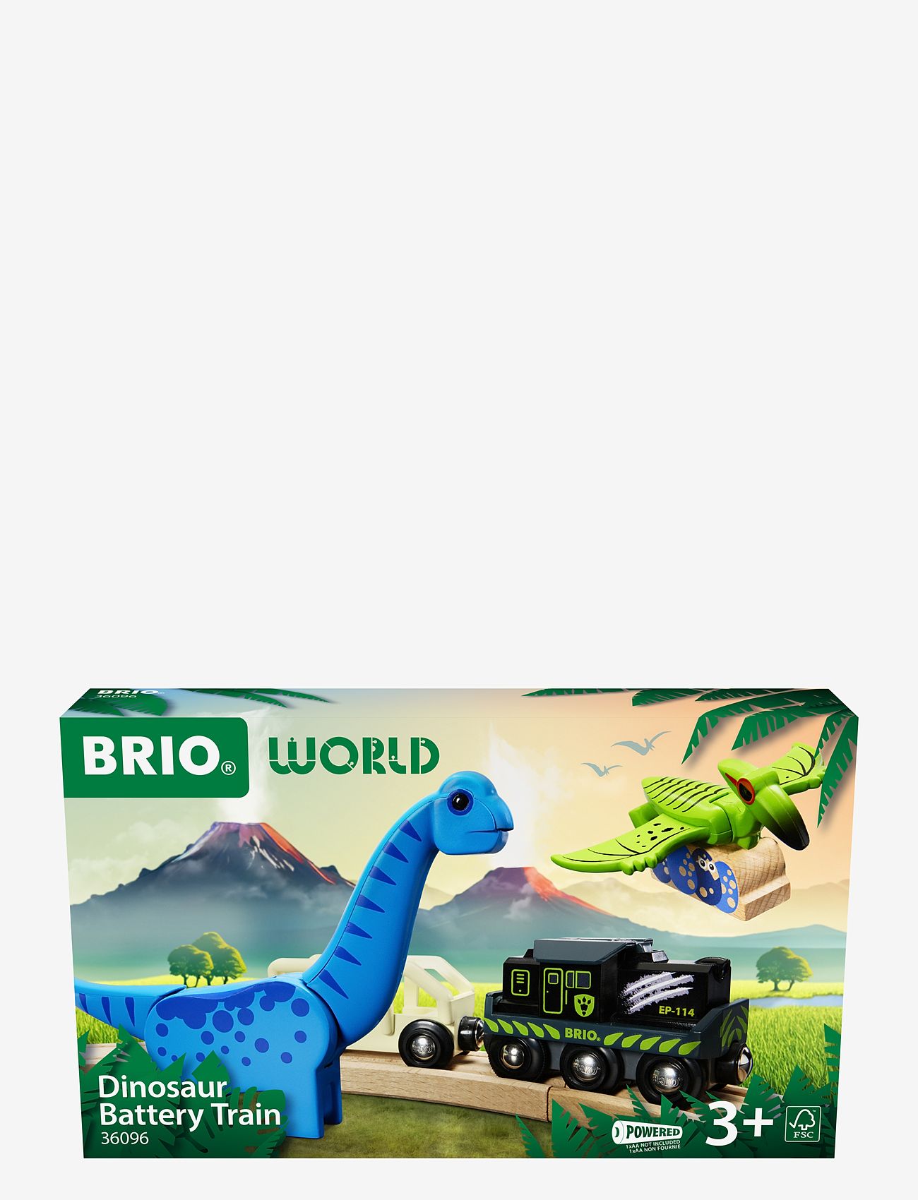 BRIO - Batteridrivet tåg med dinosaurier - tåg - multi coloured - 1