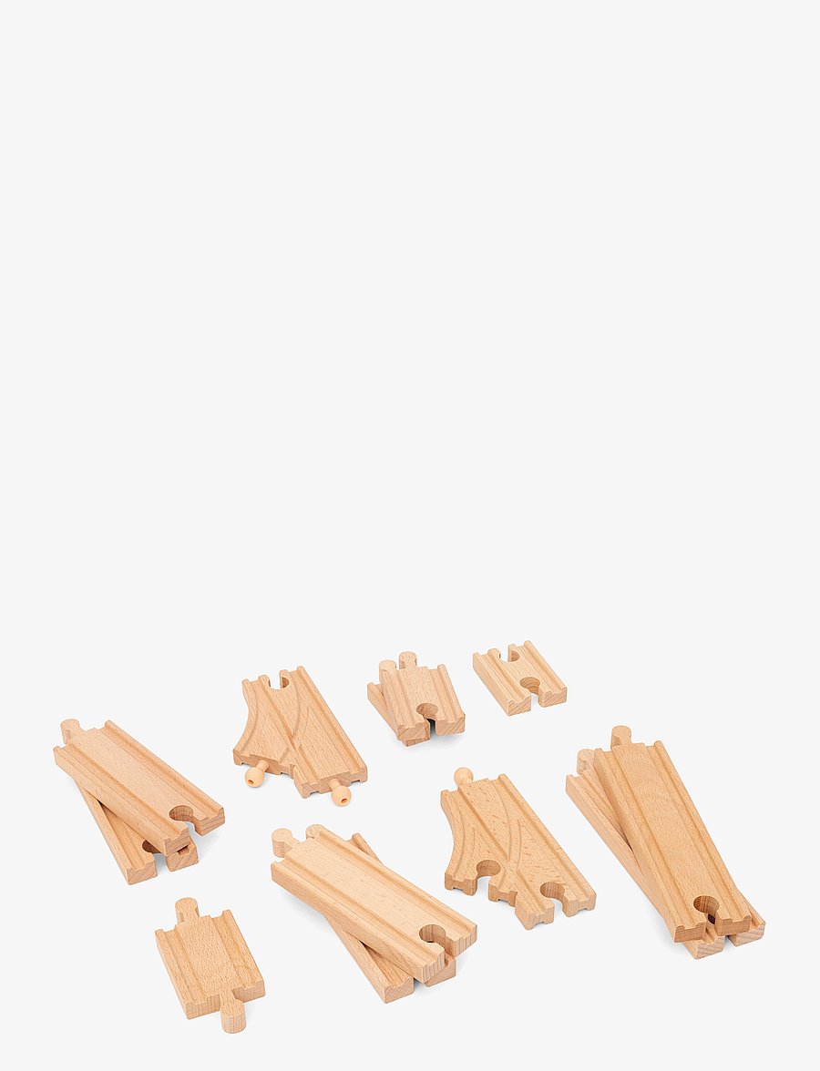 BRIO - Startset med skenor - tågbanor - beige - 0
