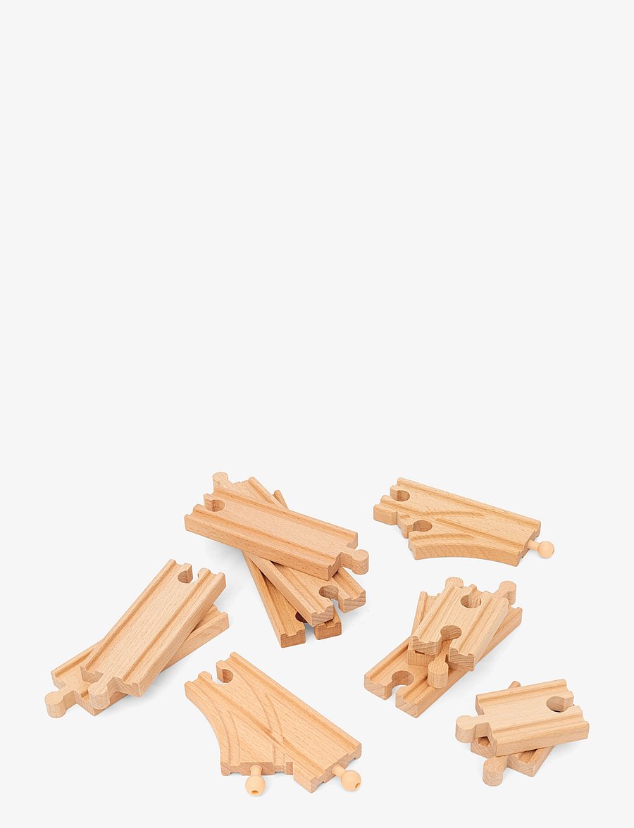 BRIO - Startset med skenor - tågbanor - beige - 1