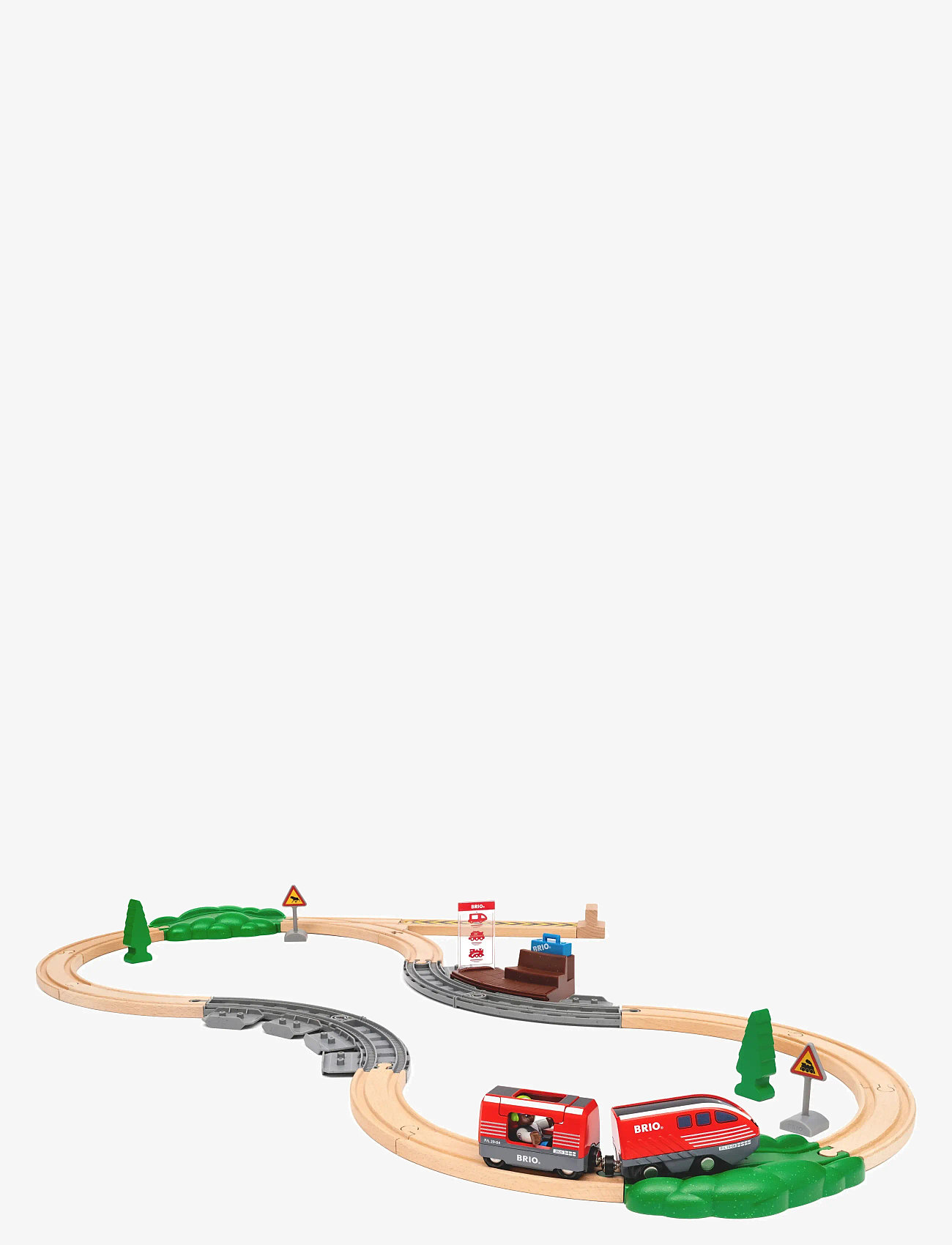 BRIO - Pull Back Togsæt - togbaner - multi coloured - 1