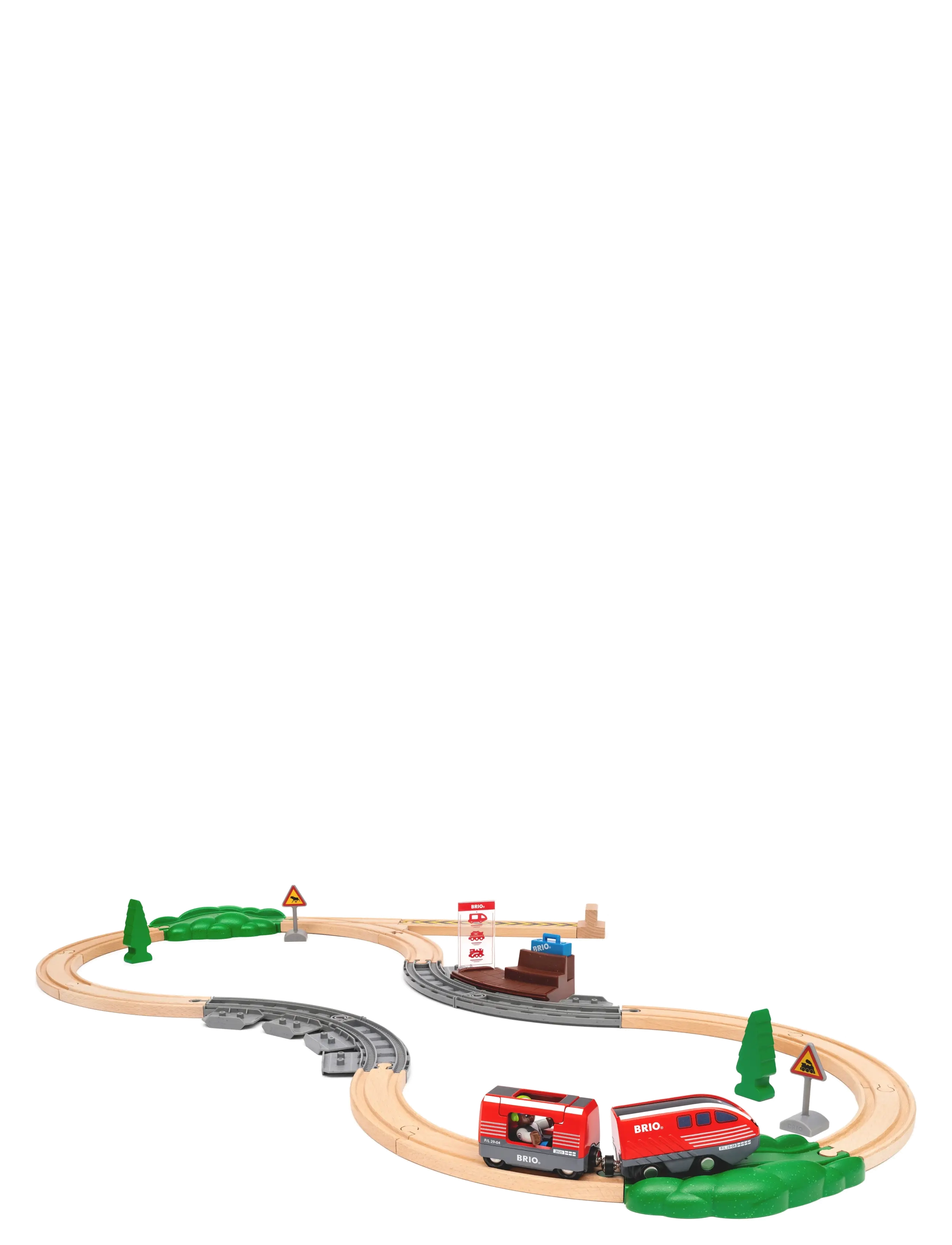 BRIO Pull Back-tågset - 4 for 3 - MULTI COLOURED / multi